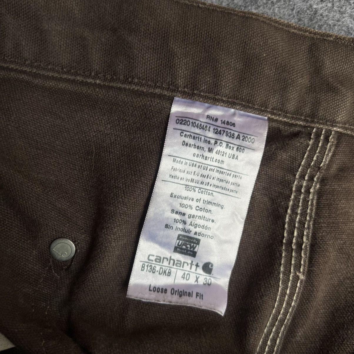 Carhartt Vintage Carhartt Double Knee B136 DKB Size US 42 / EU 58 - 3 Thumbnail