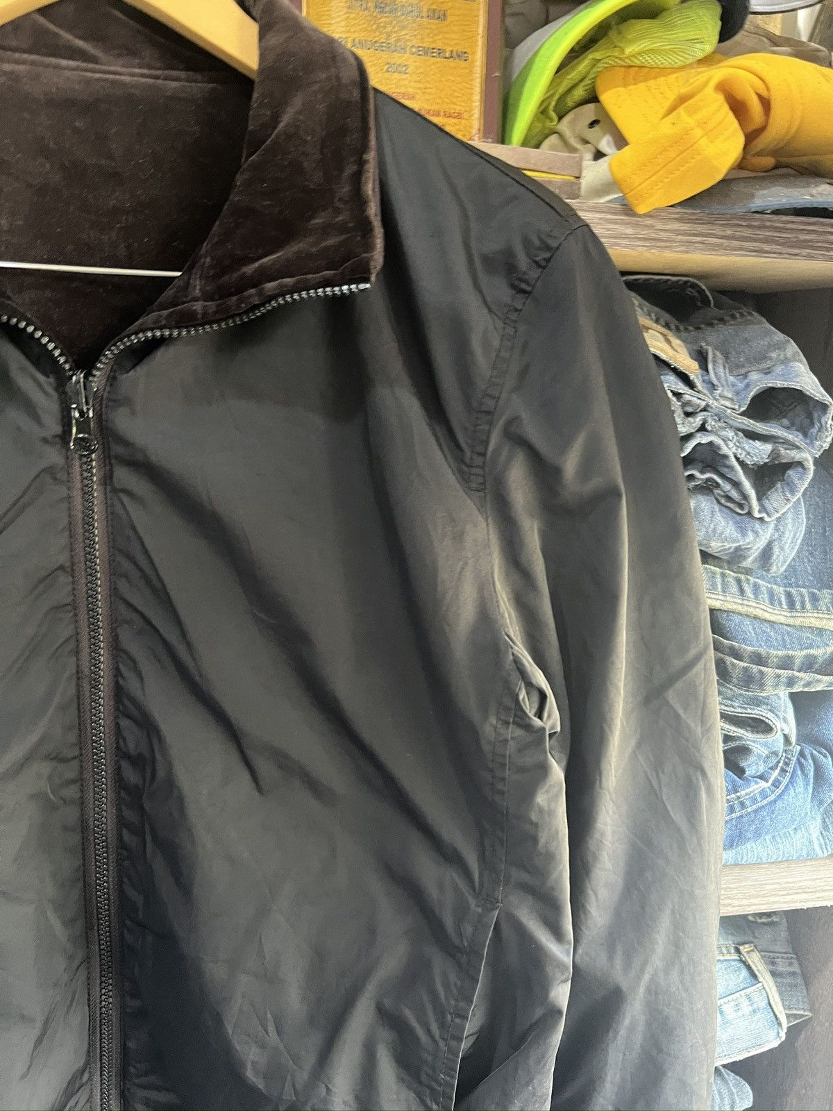 Ships Jet Blue 🔥Rare Reversible Ships Jet Blue Zipper Jacket Size US S / EU 44-46 / 1 - 15 Thumbnail