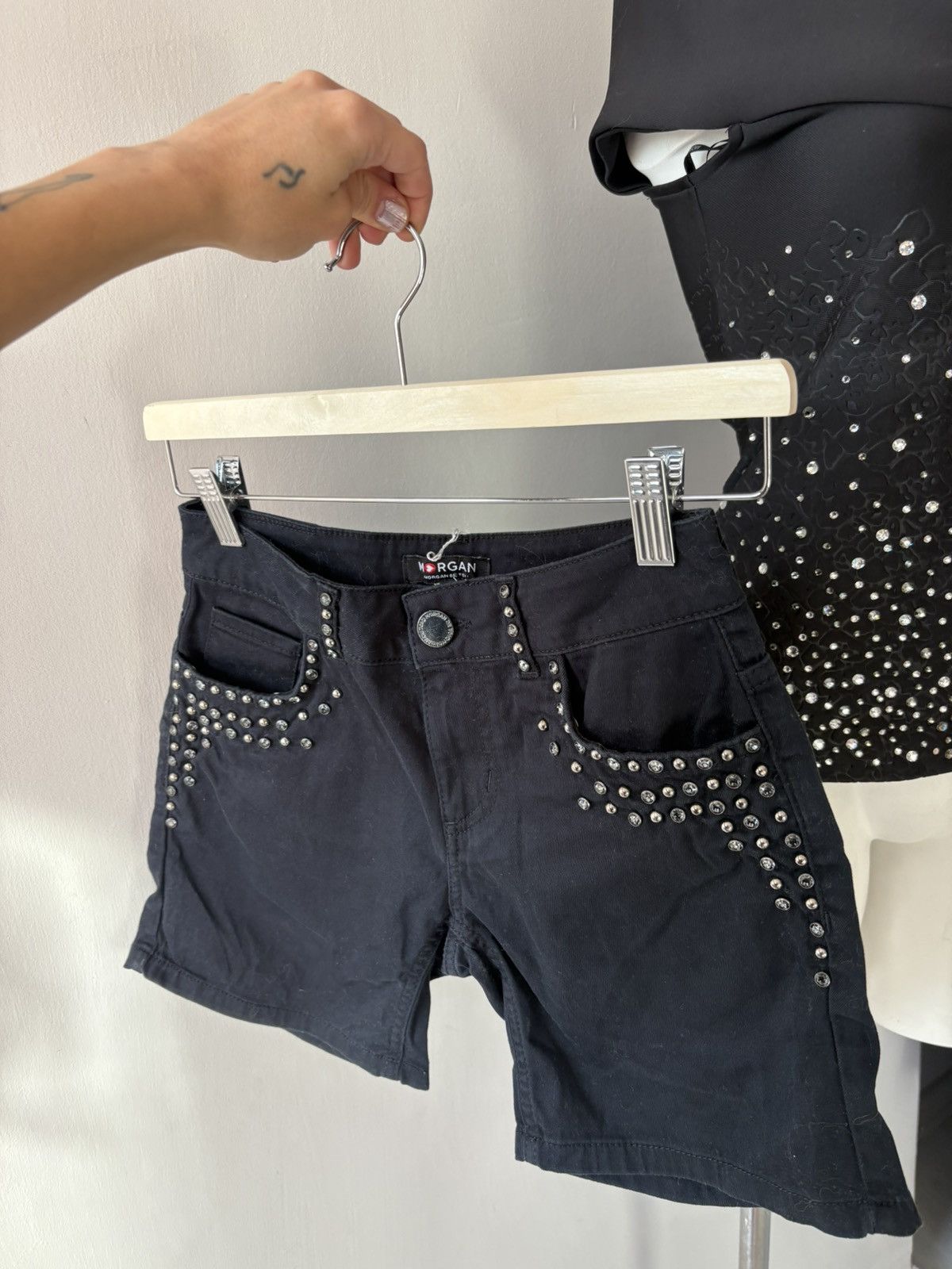 Vintage Morgan x Swarovski ✨ Size 25" / US 0 / IT 36 - 12 Thumbnail