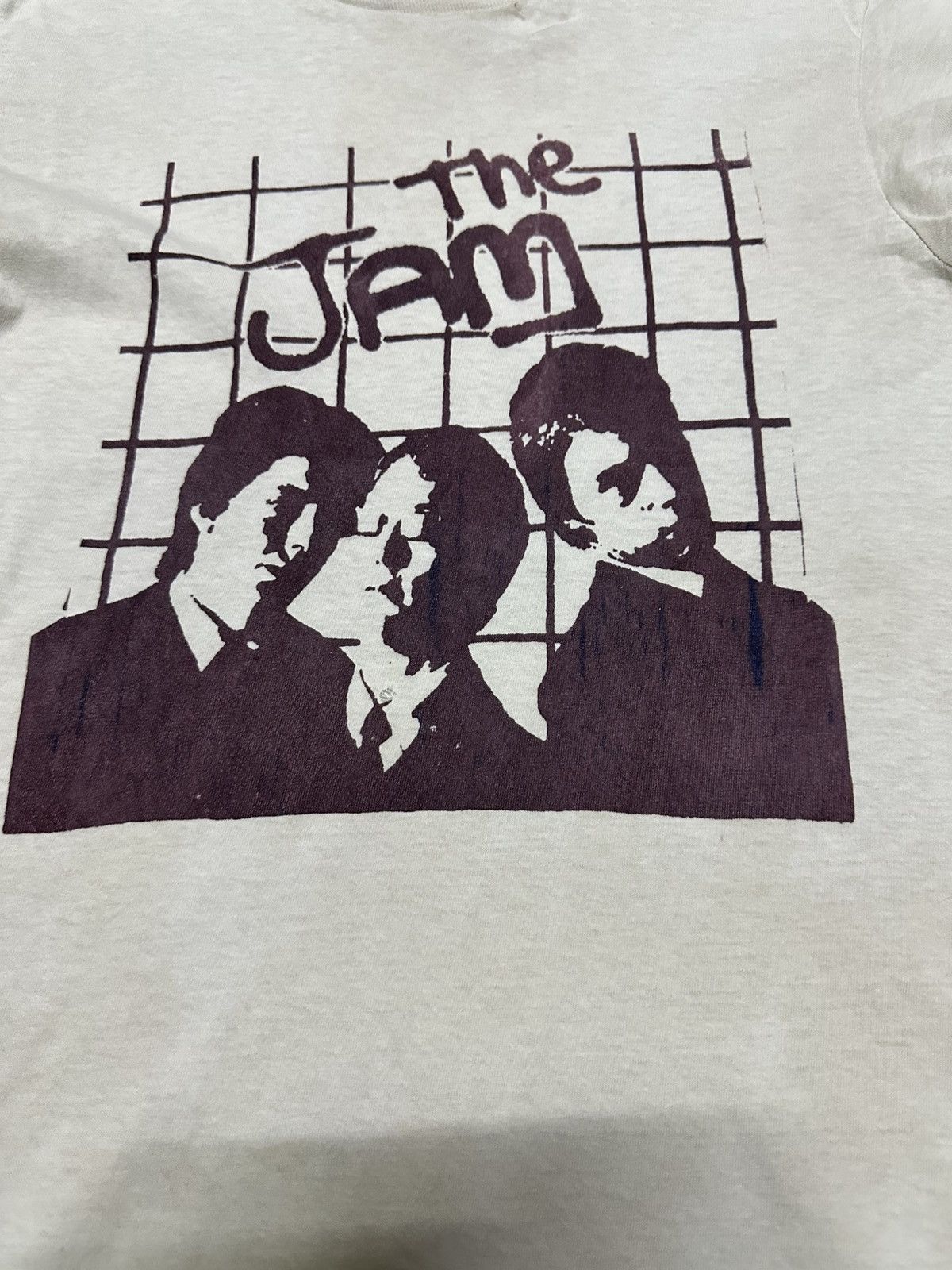 Band Tees Vtg 70s The Jam band tee Size US S / EU 44-46 / 1 - 6 Thumbnail