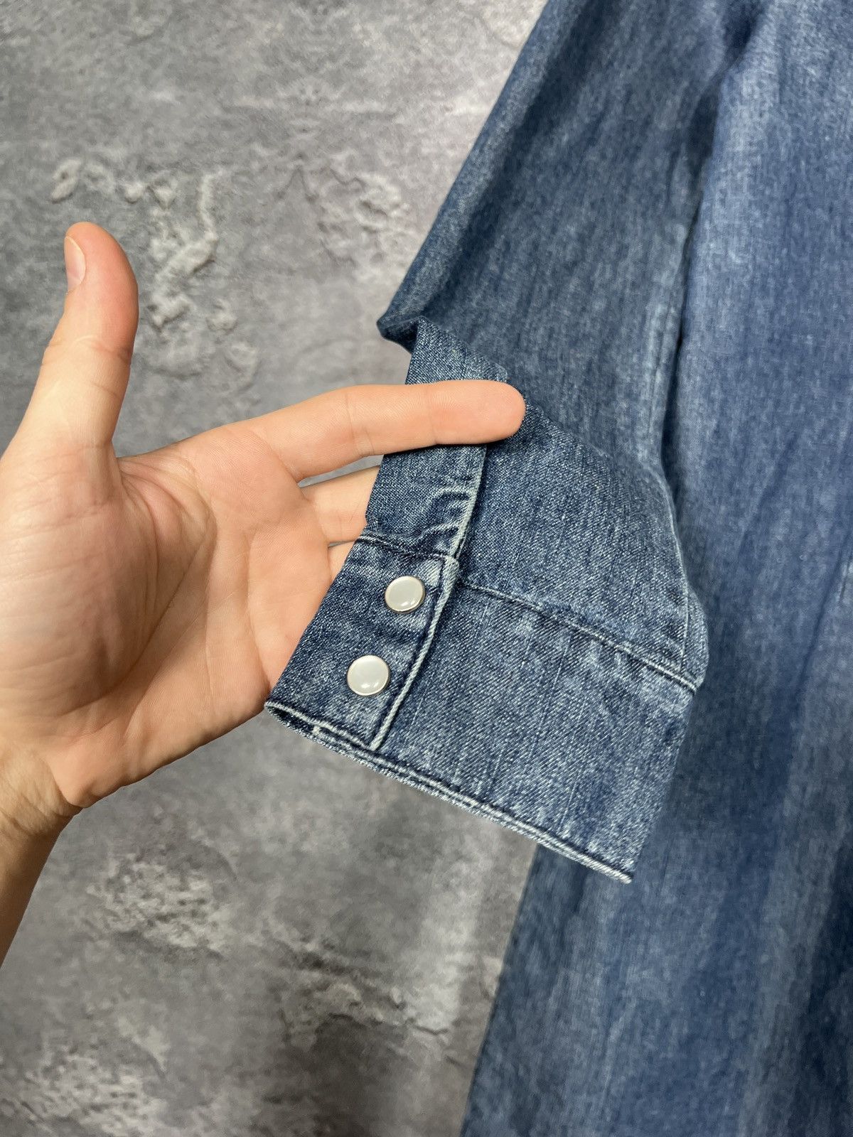 Acne Studios Acne Studios Denim Shirt Dress Size S Size S / US 4 / IT 40 - 15 Thumbnail
