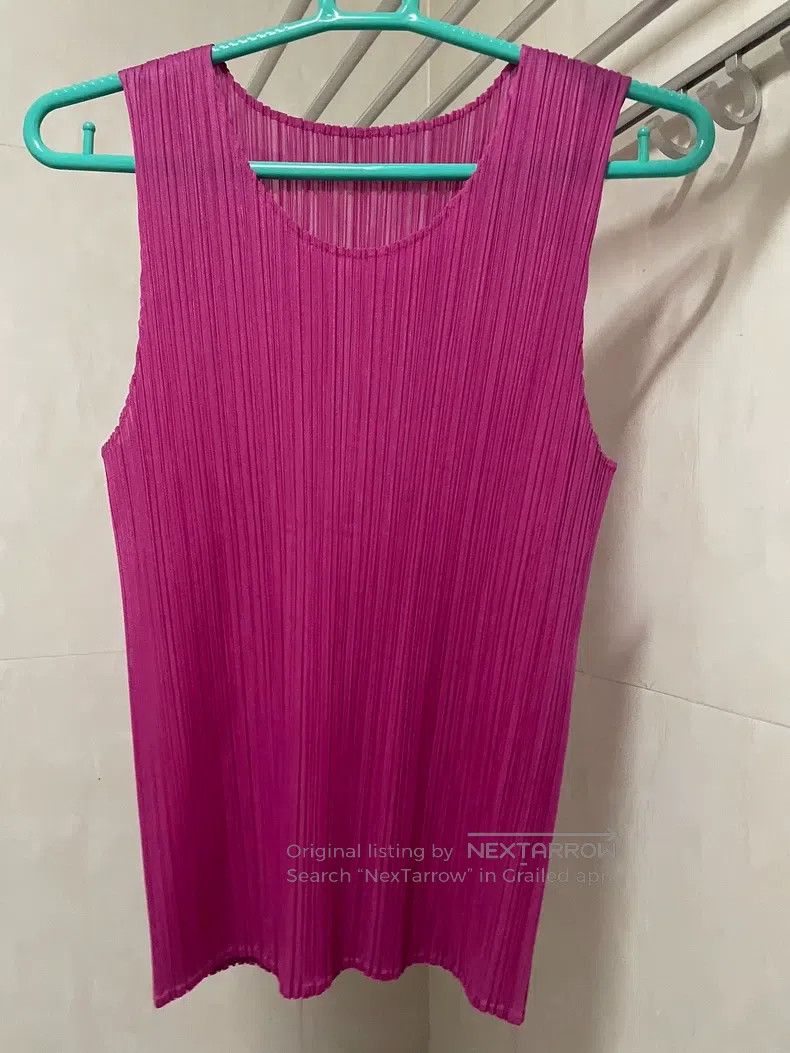 Other Issey Miyake size:one size Pleated Sleeveless Vest Top Size XXS / US 00 / IT 34 - 2 Thumbnail