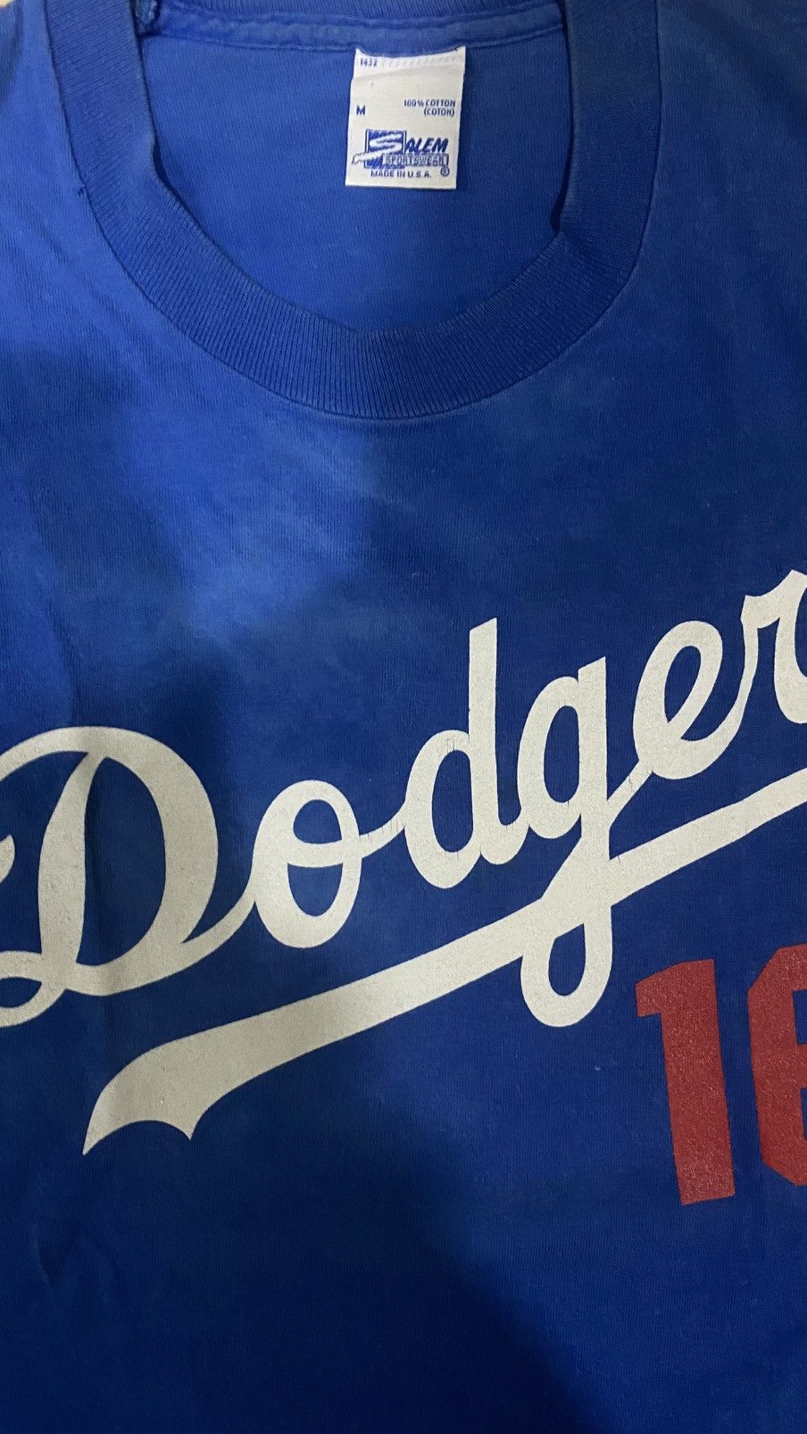 Vintage Dodges - (Nomo Jersey No. 16) Size US M / EU 48-50 / 2 - 4 Thumbnail