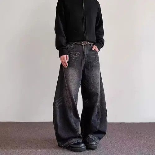 VIBE High street Y2K slouchy slouchy machete baggy jeans Size US 30 / EU 46 - 1 Thumbnail