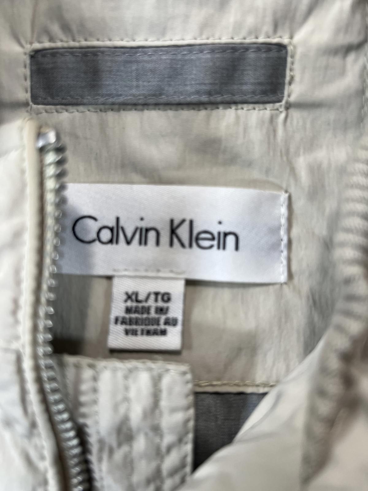 Calvin Klein Calvin Klein Men's Light Beige Zip-Up Jacket XL Size US XL / EU 56 / 4 - 2 Thumbnail