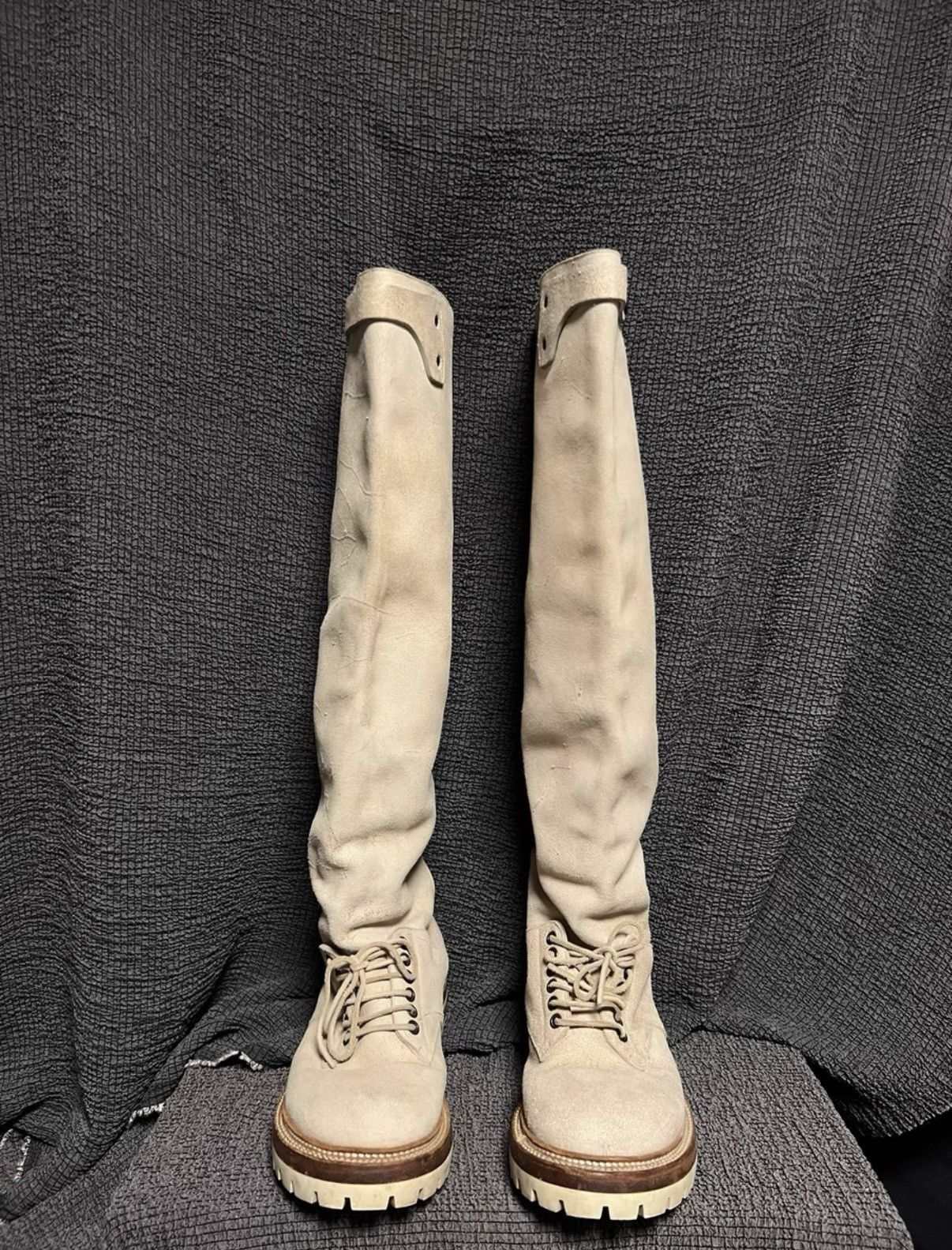 Rick Owens Rick Owens Archive Elephant Leg Police Boots Size US 6.5 / EU 39-40 - 4 Thumbnail