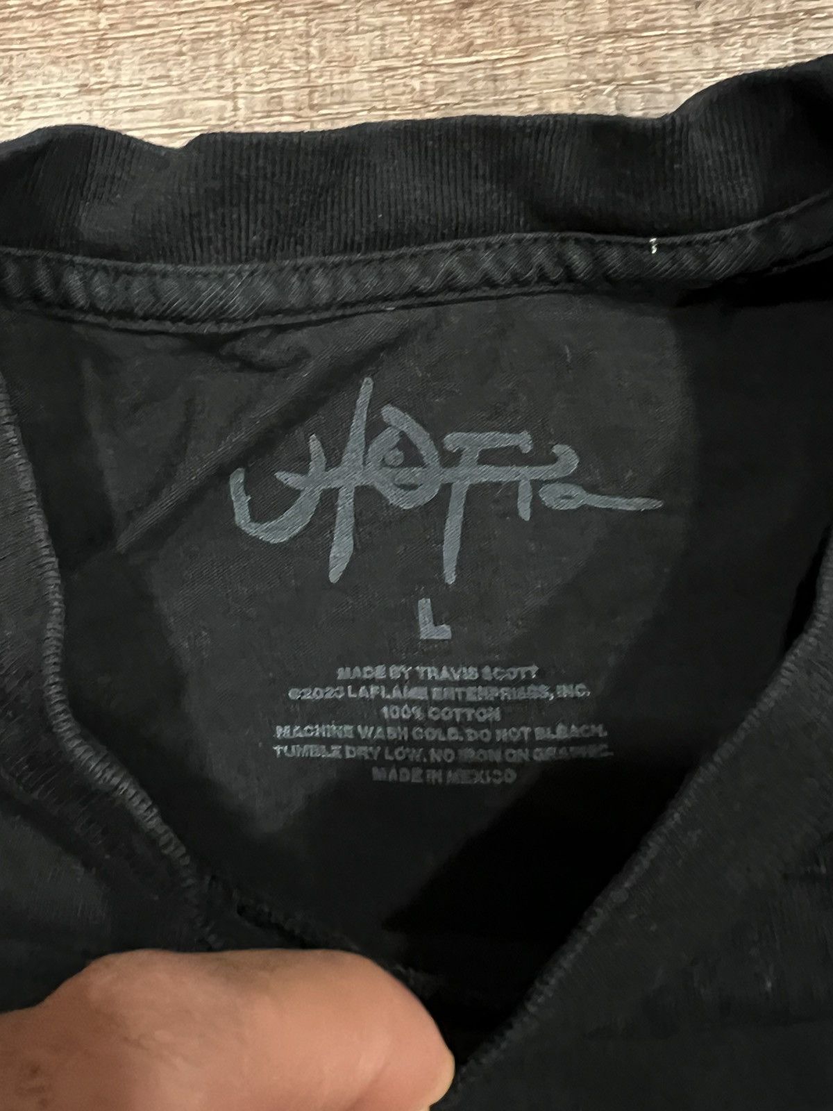 Travis Scott Travis Scott Cactus Jack Utopia x Kaws Tee II Black Size L Size US L / EU 52-54 / 3 - 3 Thumbnail