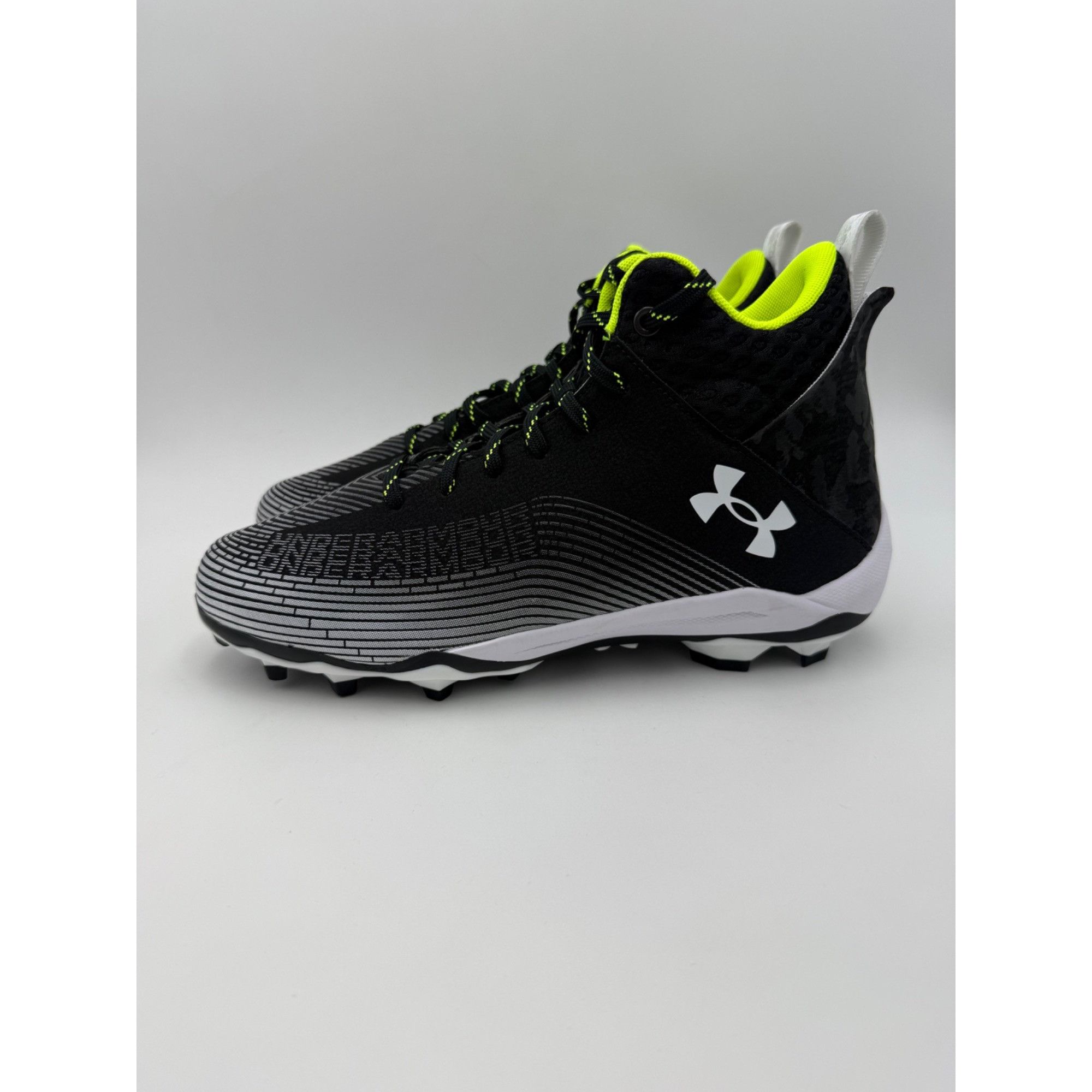 Under Armour Size 9 - Under Armour Hammer MC 2.0 Black White Lace-Up Foot Size US 9 / EU 42 - 5 Thumbnail