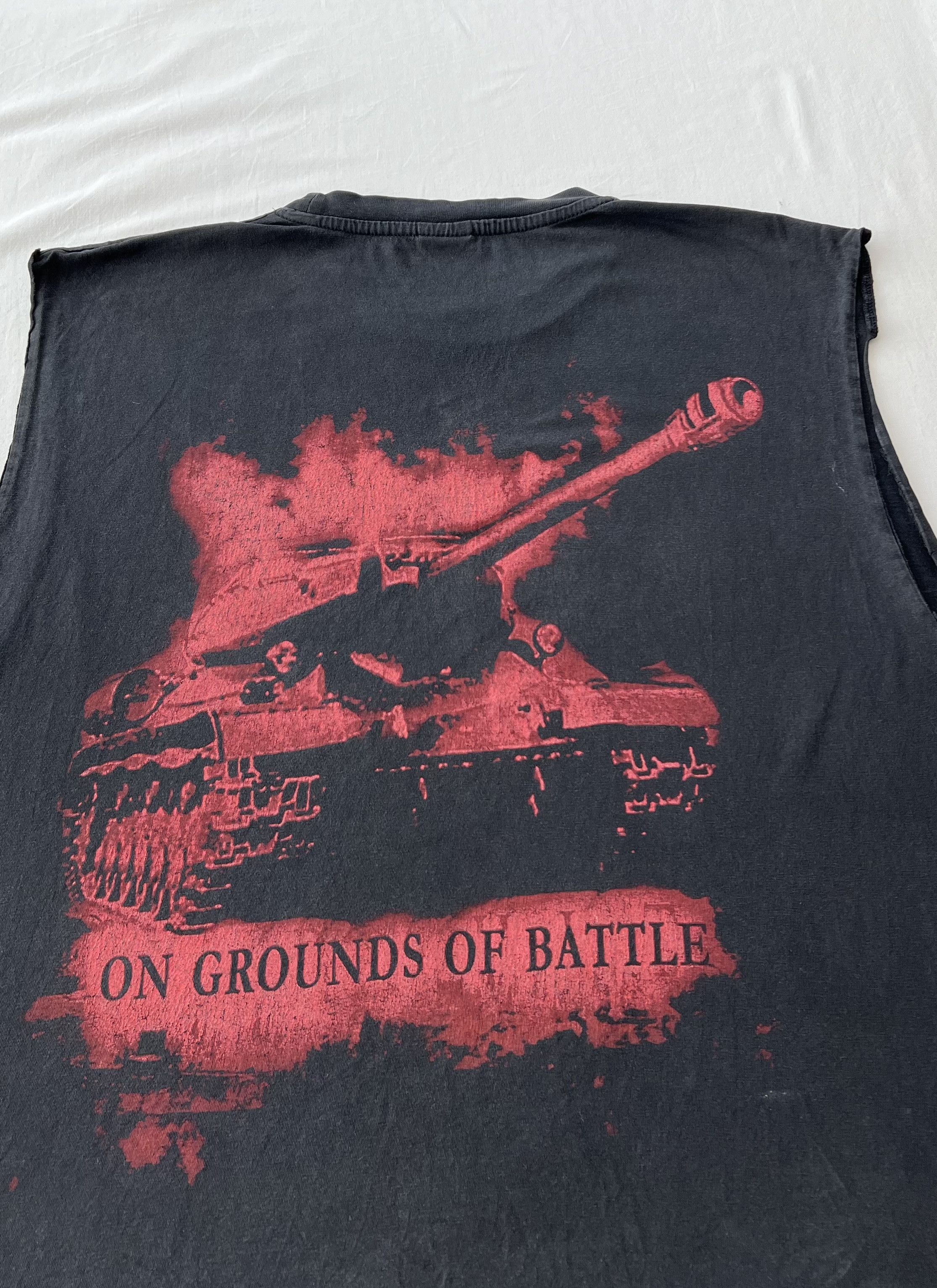 Band Tees Vintage 2004 Malevolent Creation Warkult Black Sleeveless Size US XL / EU 56 / 4 - 17 Thumbnail