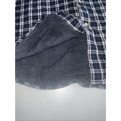 Ben Sherman BEN SHERMAN Shirt L Button Down Long Sleeve Grey & Blue & Wh Size US L / EU 52-54 / 3 - 3 Thumbnail