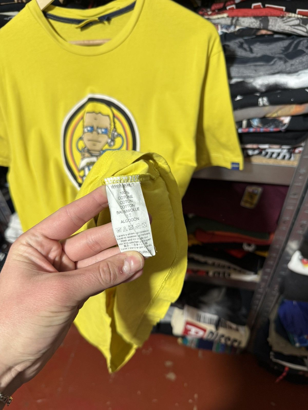 Yamaha Official Fan Club Valentino Rossi 46 The Doctor T-Shirt Size US XL / EU 56 / 4 - 7 Thumbnail