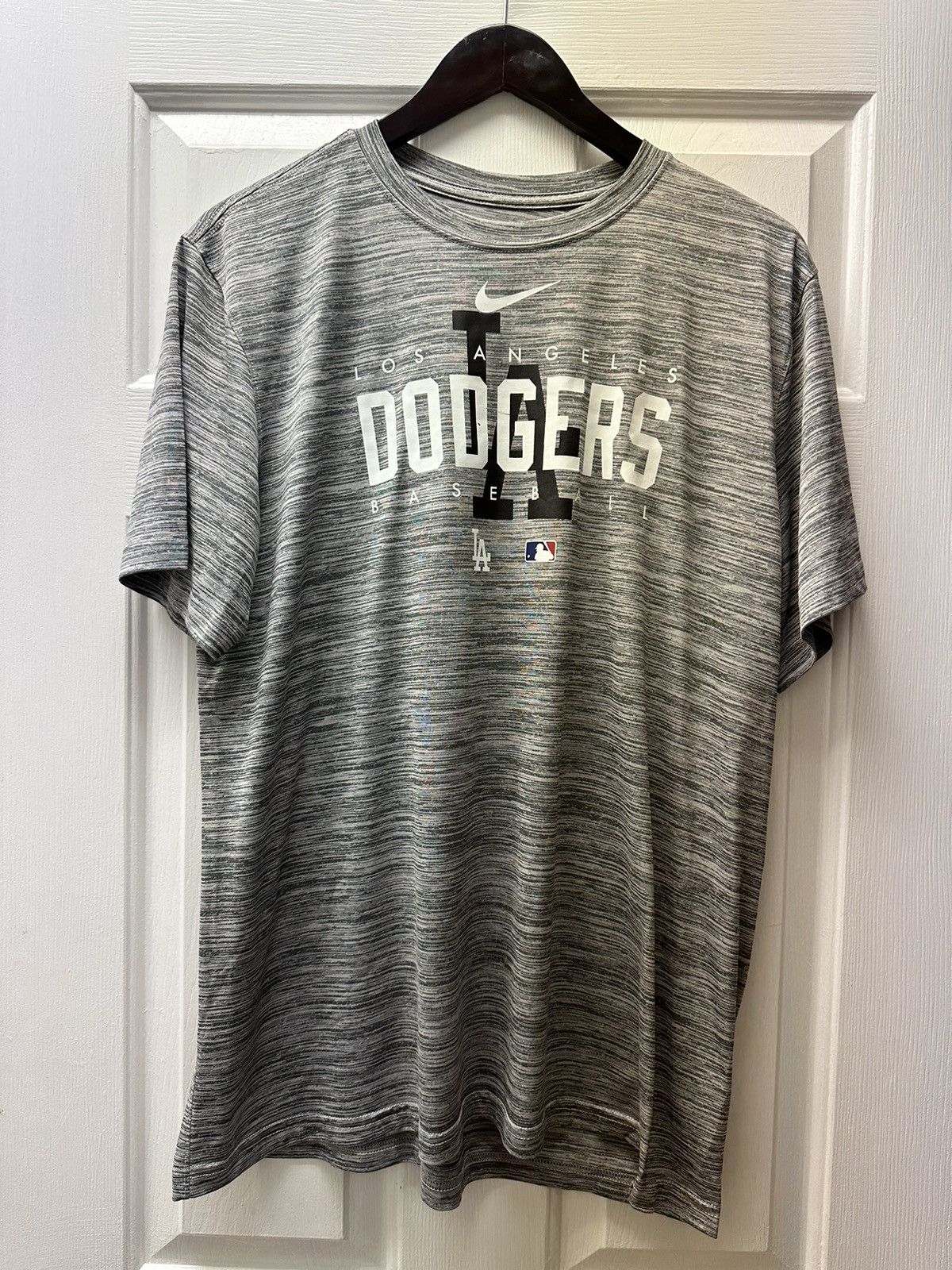 MLB × Nike MLB Nike Los Angeles Dodgers Baseball Dri Fit Shirt Size US XL / EU 56 / 4 - 7 Thumbnail