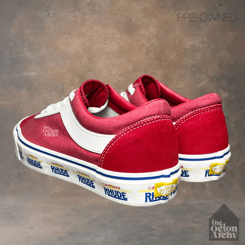 Rhude × Vans Rhude x Vans Bold Ni 'Carlifonia Plate - Red' VN0A3WLPTHE1 Size US 12 / EU 45 - 2 Thumbnail