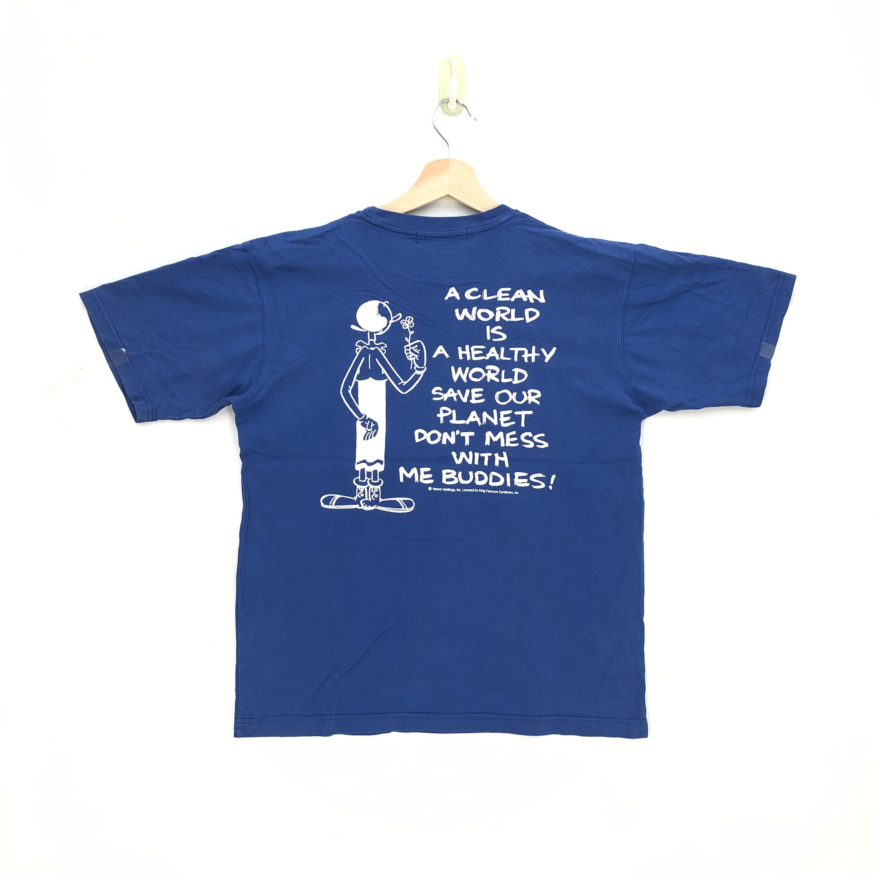 Cartoon Network Vintage Popeye Olive Animated T Shirt Cartoon Crewneck Tees Size US M / EU 48-50 / 2 - 2 Thumbnail