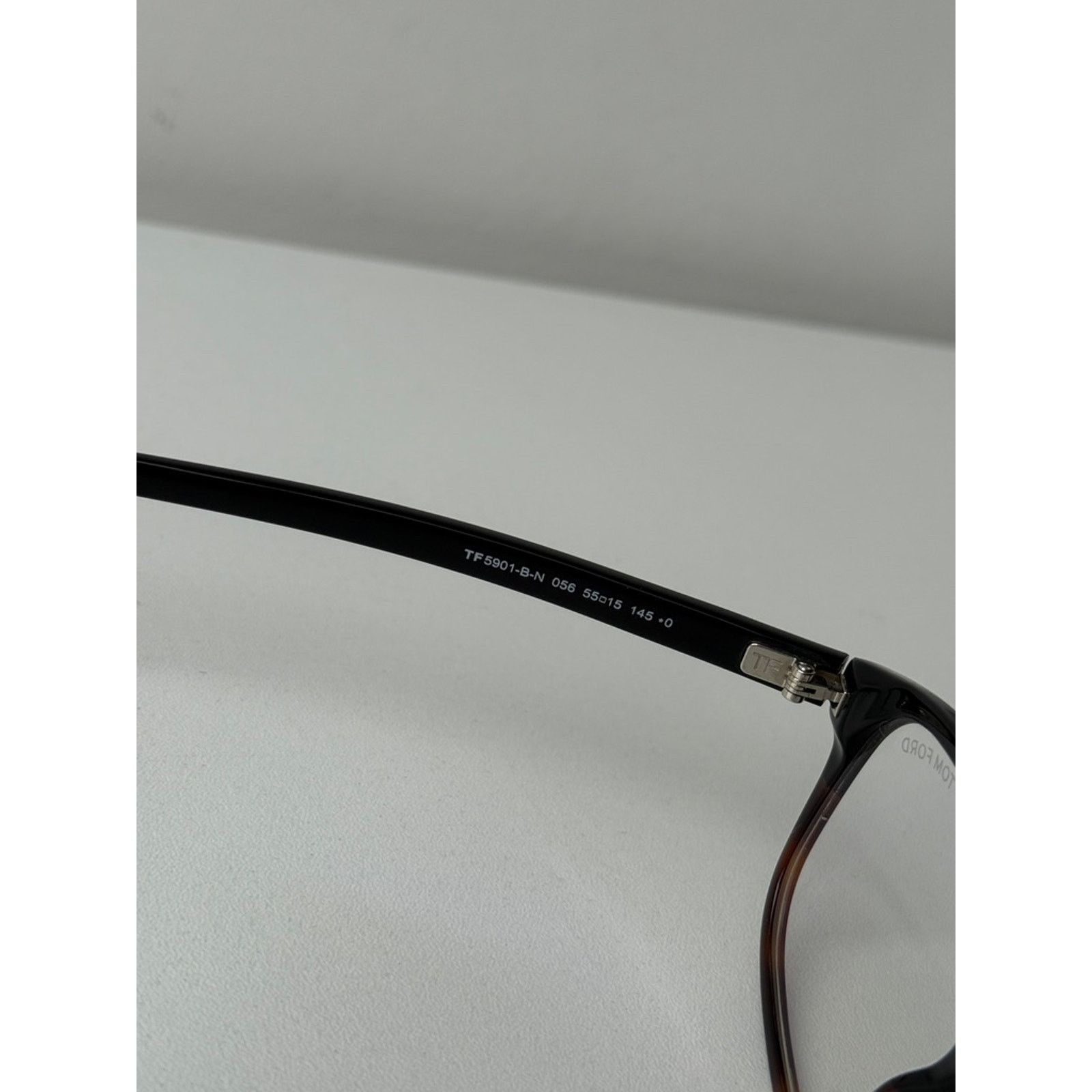 Tom Ford NEW Tom Ford FT6063-B 001 Square Bluelight Frames in Black Size ONE SIZE - 8 Thumbnail