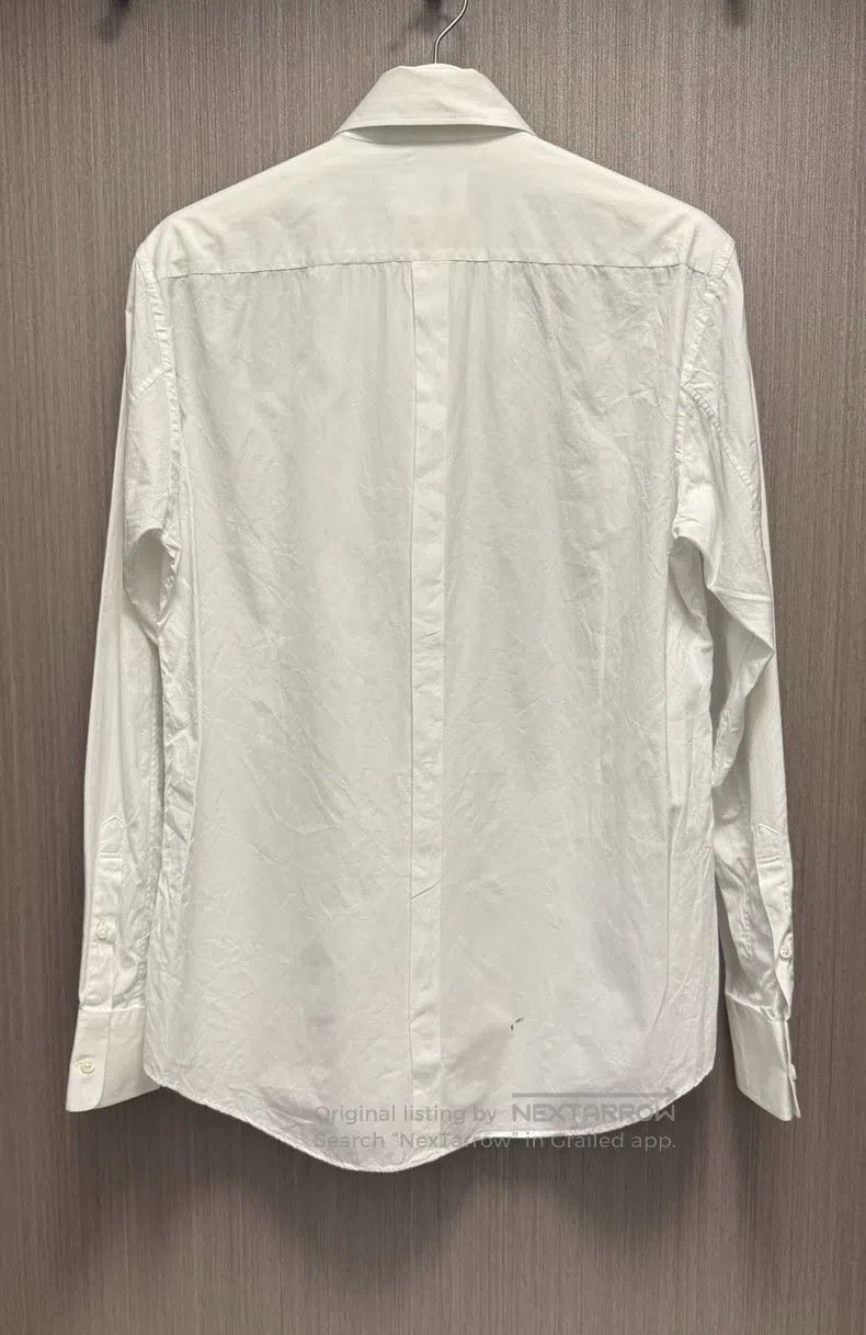 Yohji Yamamoto Yohji Yamamoto 07aw Empire Collar Gentleman Shirt Size US XXS / EU 40 - 2 Thumbnail