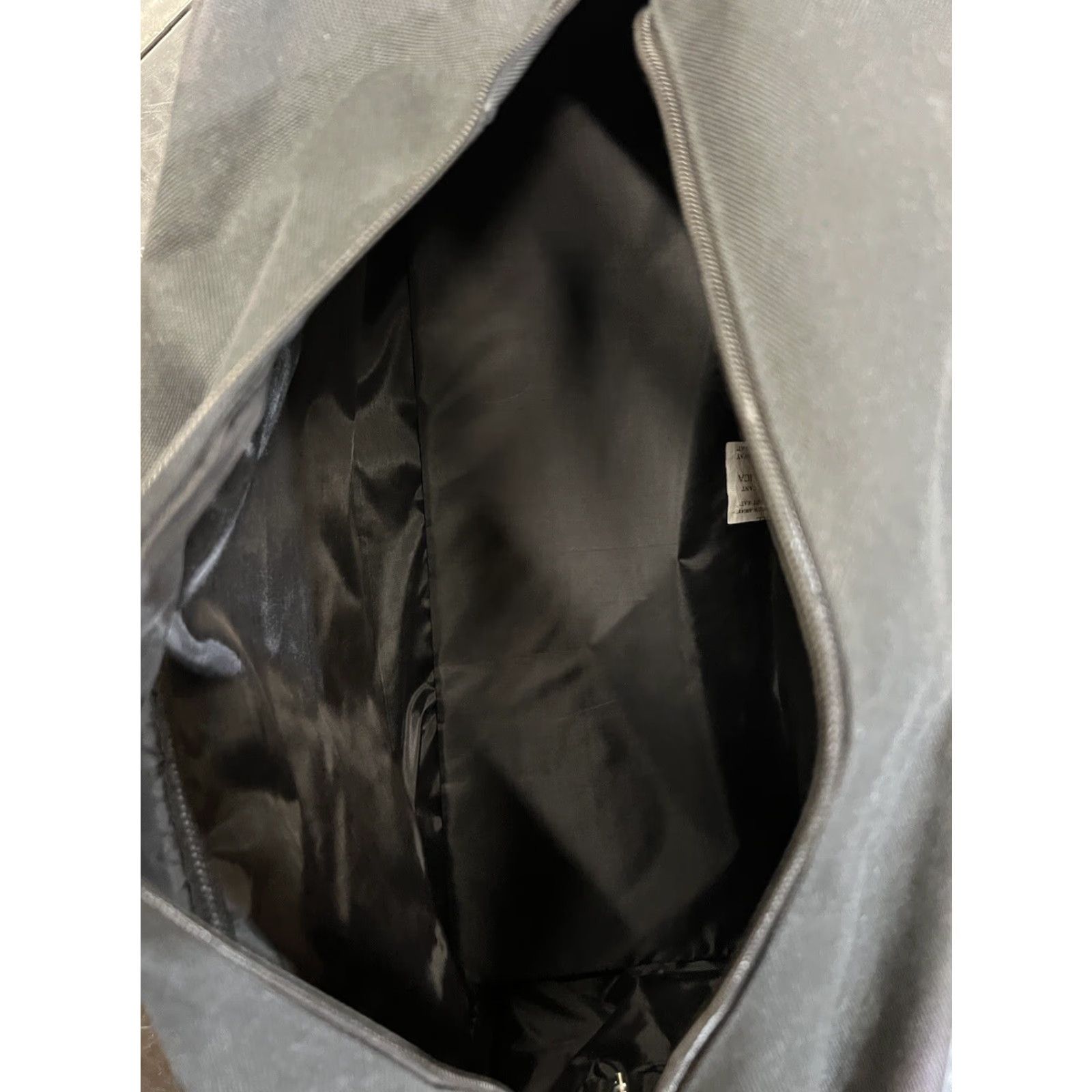 John Varvatos VINTAGE John Varvatos Duffle Bag Promo Item Carryon Vinyl Weekender Black NWT Size ONE SIZE - 3 Thumbnail