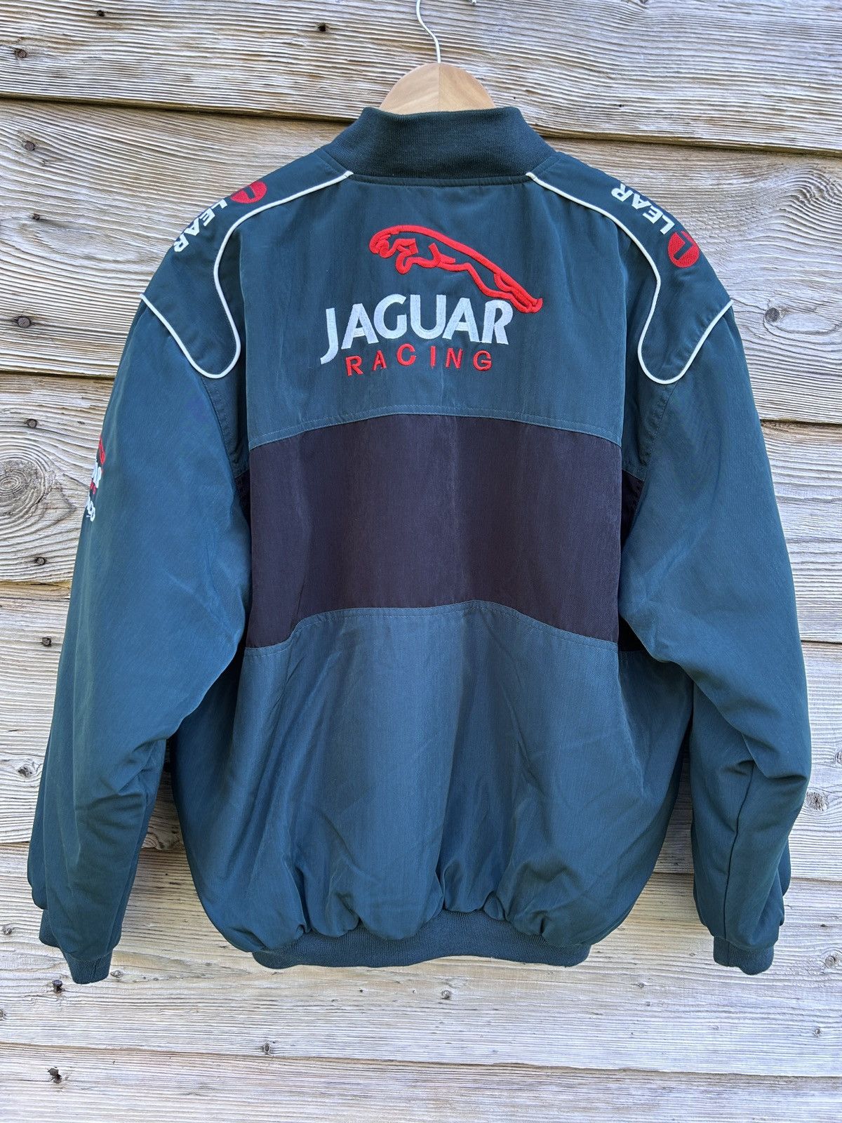 90s JAGUAR F1 レーシングジャケット ブルゾン L ヴィンテージ 90s JAGUAR F1 レーシングジャケット ブルゾン L ヴィンテージ 90s
