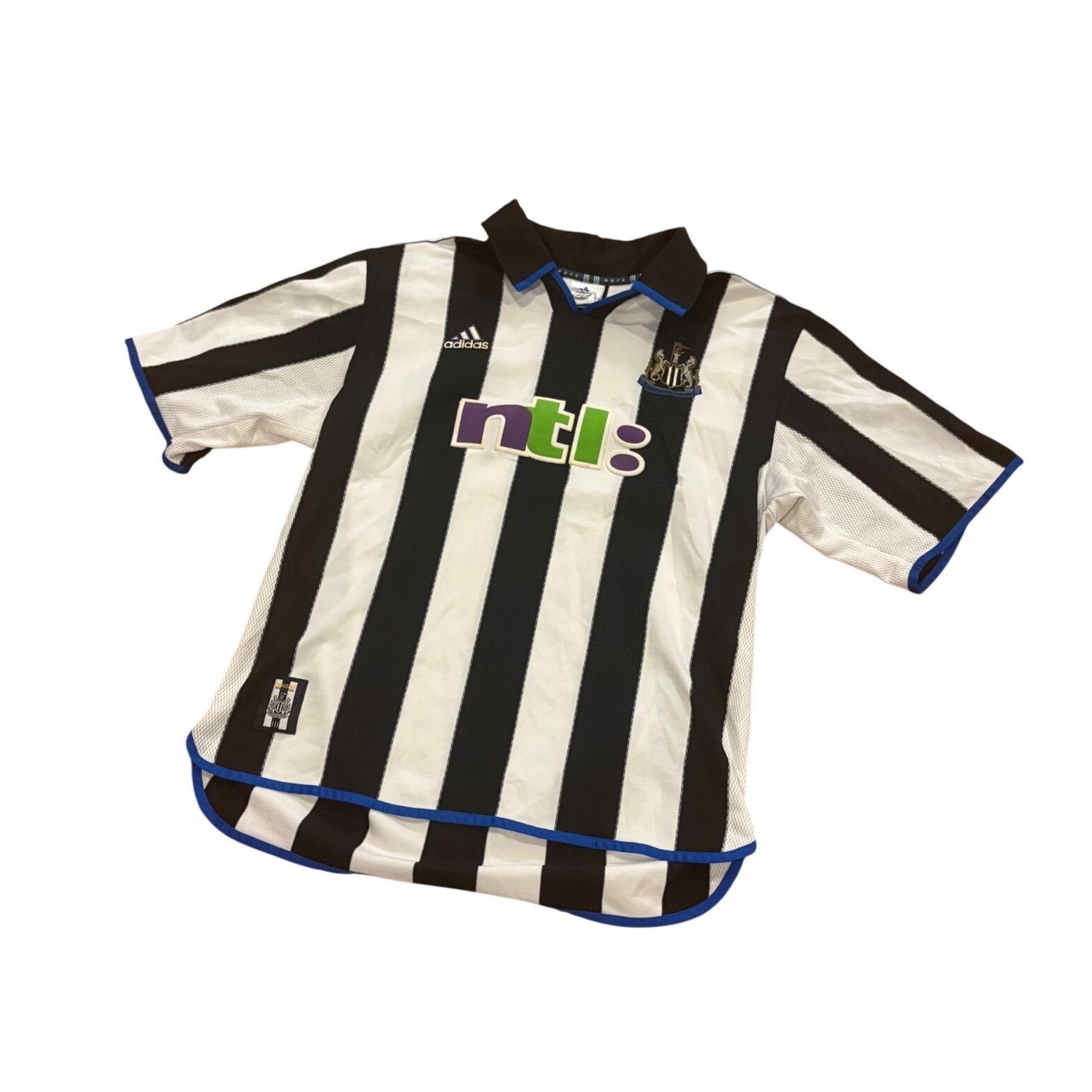 Adidas Adidas 2000-01 Newcastle United Home Kit Soccer Jersey Premi Size US XL / EU 56 / 4 - 4 Thumbnail