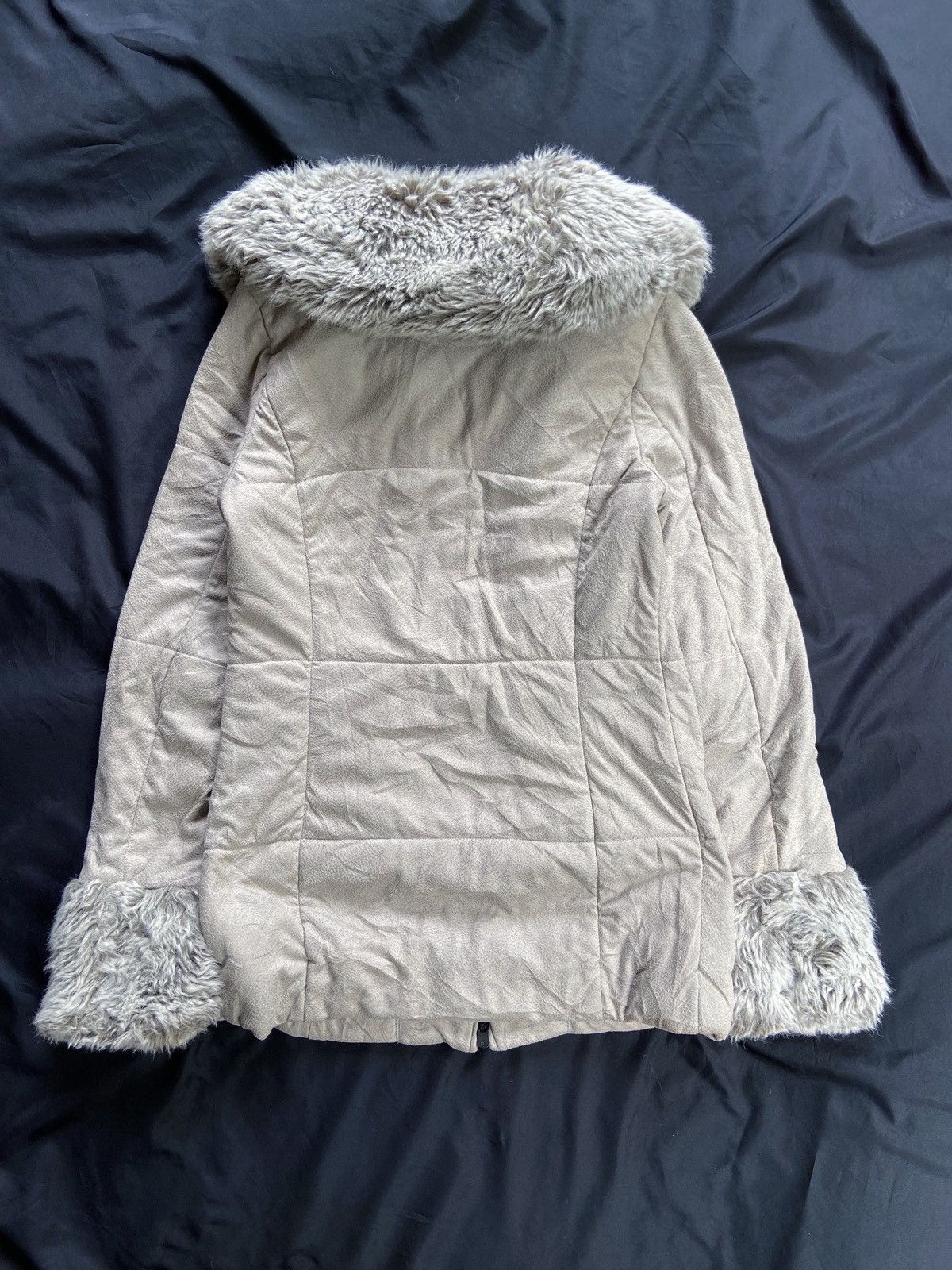 OBELISK ARCHIVE FAUX FUR LGB STYLE JACKET