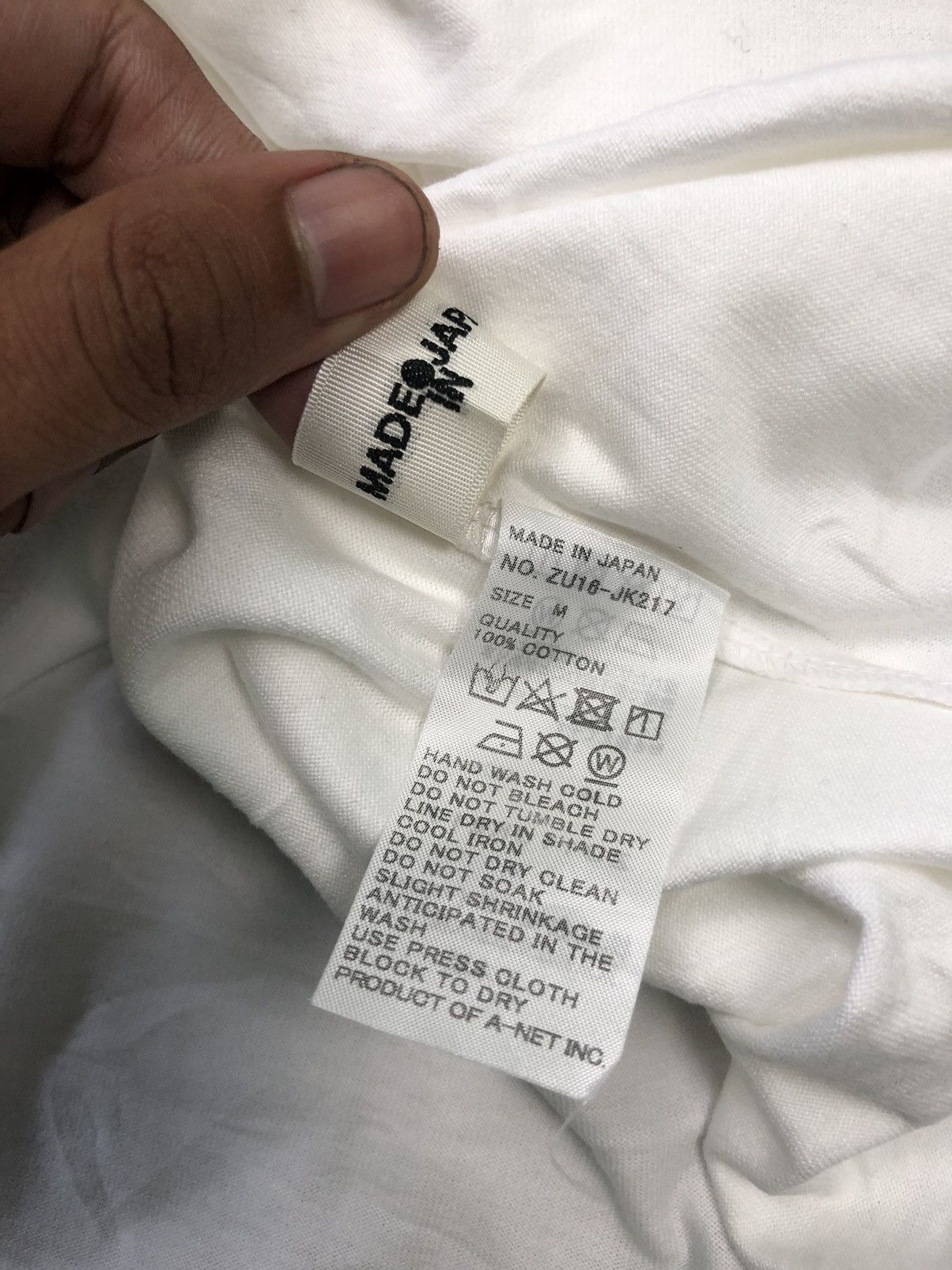 CABANE de ZUCCa × Issey Miyake × Zucca ZUCCA WHITE SHIRT Size US M / EU 48-50 / 2 - 5 Thumbnail