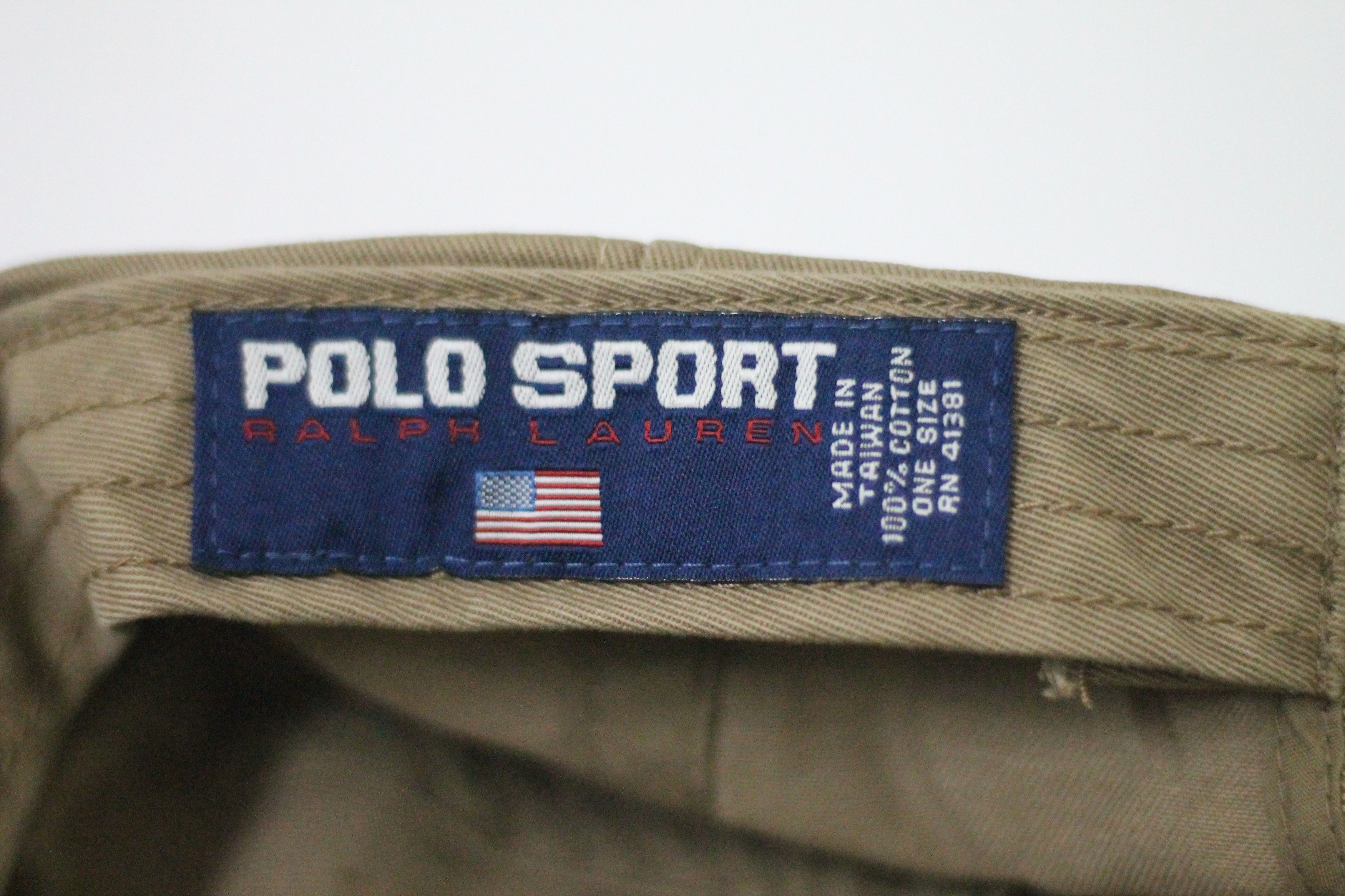 Polo Ralph Lauren Vintage 90's POLO SPORT RALPH LAUREN Cap. Size ONE SIZE - 8 Thumbnail
