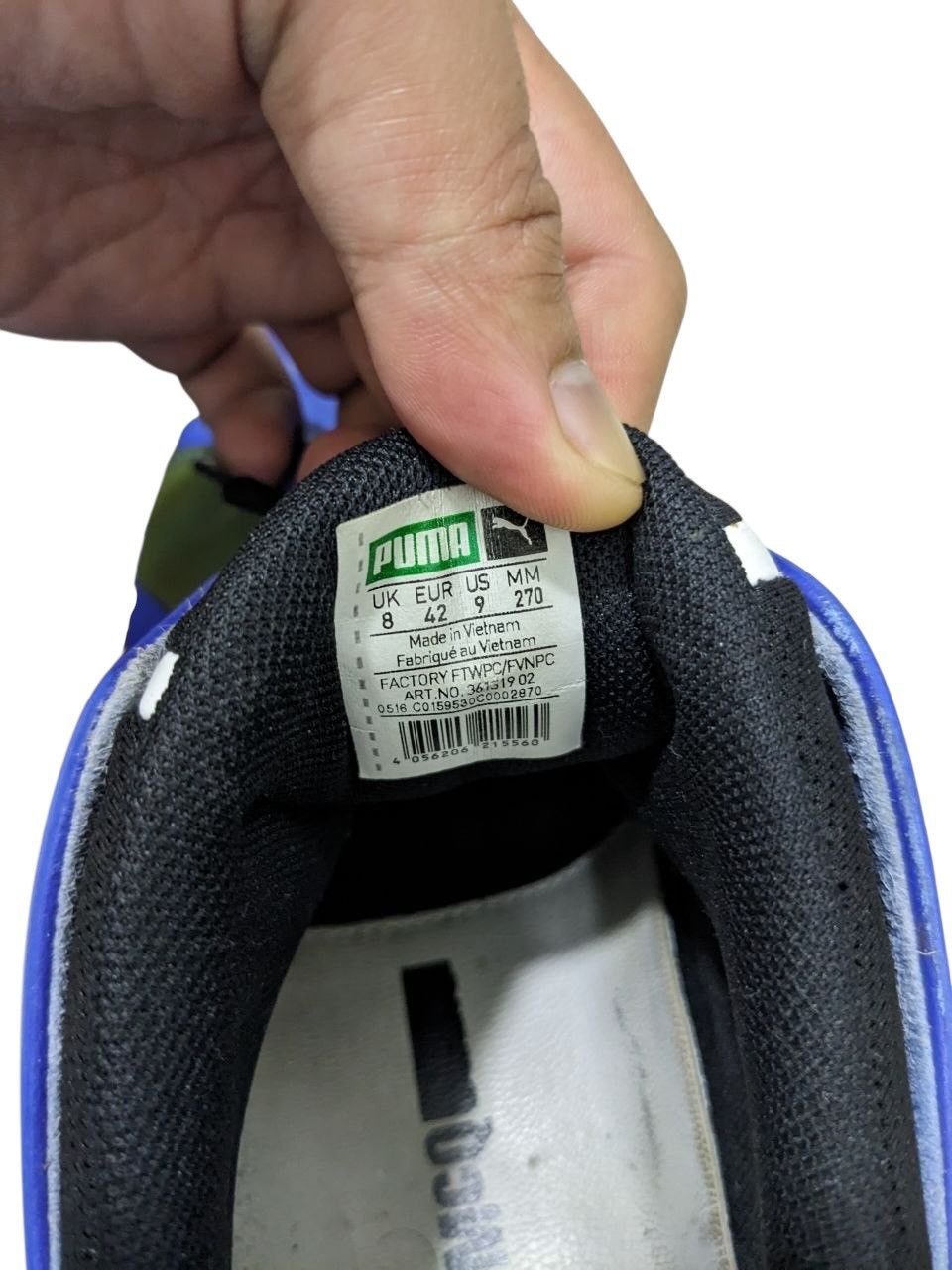 Alexander McQueen × Puma RARE Puma X Alexander McQueen Low Top Sneakers Blue Way Size US 8 / EU 41 - 7 Thumbnail