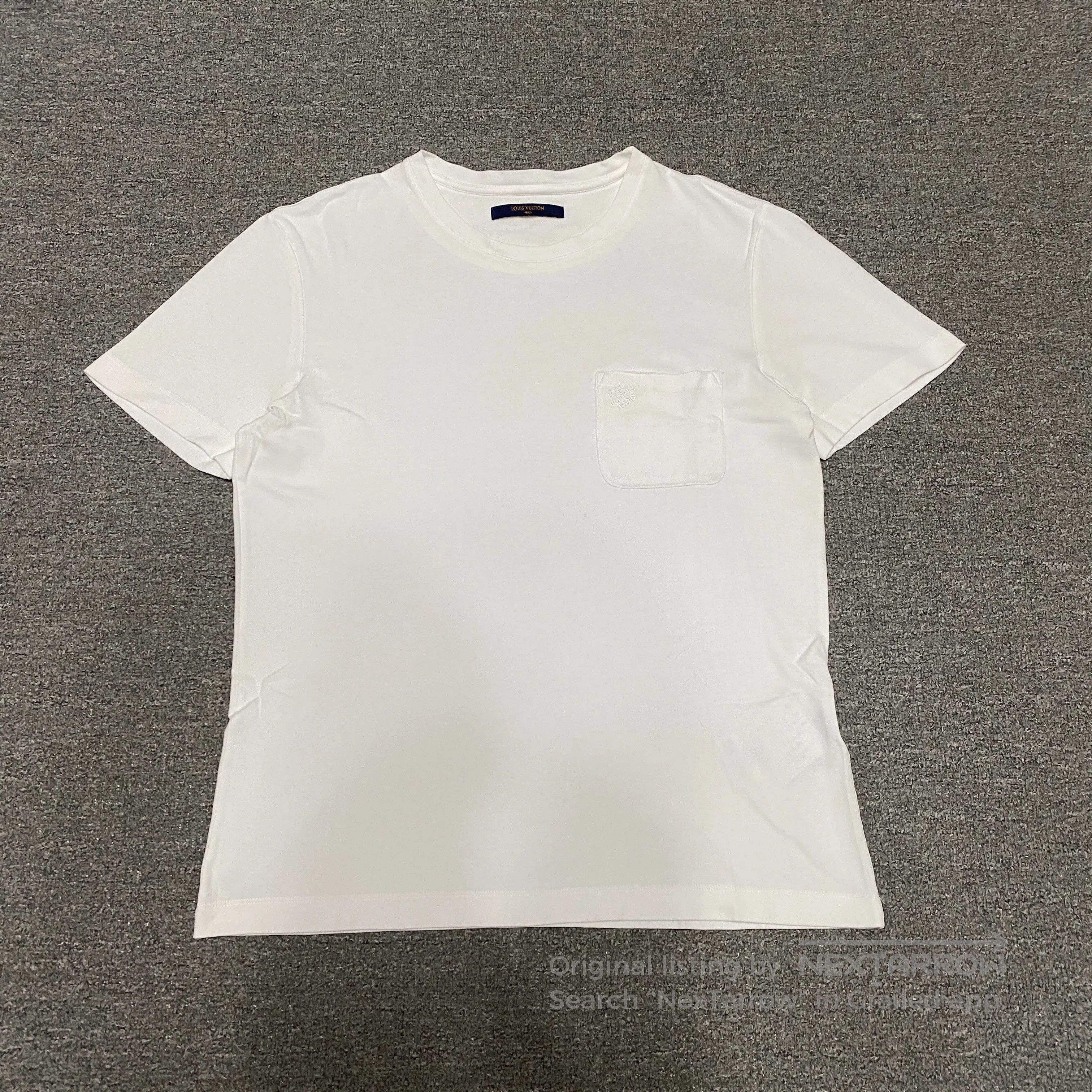 Louis Vuitton louis vuitton embroidered pocket short sleeve shirt. Size US S / EU 44-46 / 1 - 1 Thumbnail