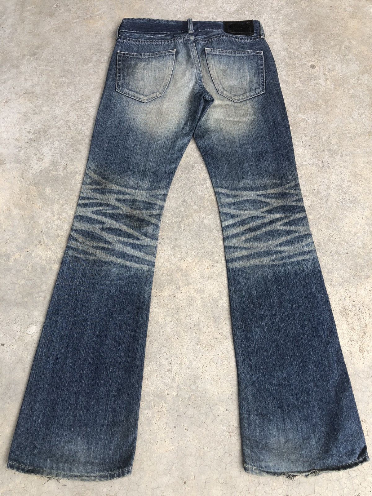 Murder License Japanese Murder License Flared Jeans Distressed Jeans Size US 30 / EU 46 - 2 Thumbnail