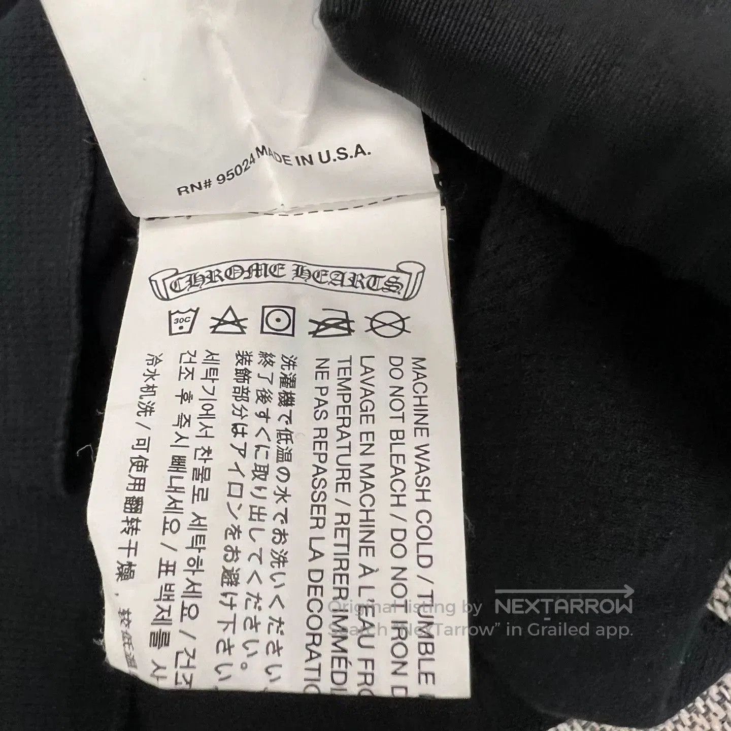 Chrome Hearts Chrome Hearts Star Scroll Sanskrit Waffle Knit Long Sleeve Size US S / EU 44-46 / 1 - 6 Thumbnail