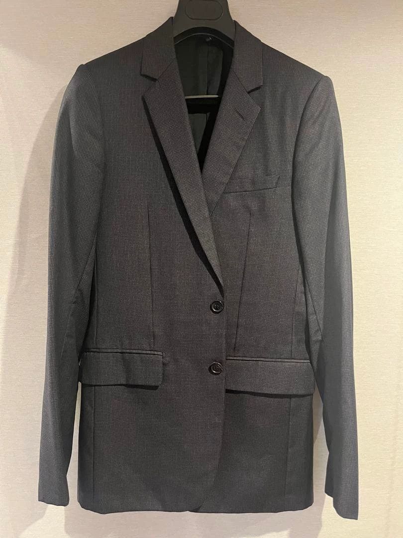 Dior Homme エディ期　ダークグレー シングルブレストスーツ　サイズ46 Dior × Hedi Slimane Dior Homme AW06 “These Grey Days” Pinstriped