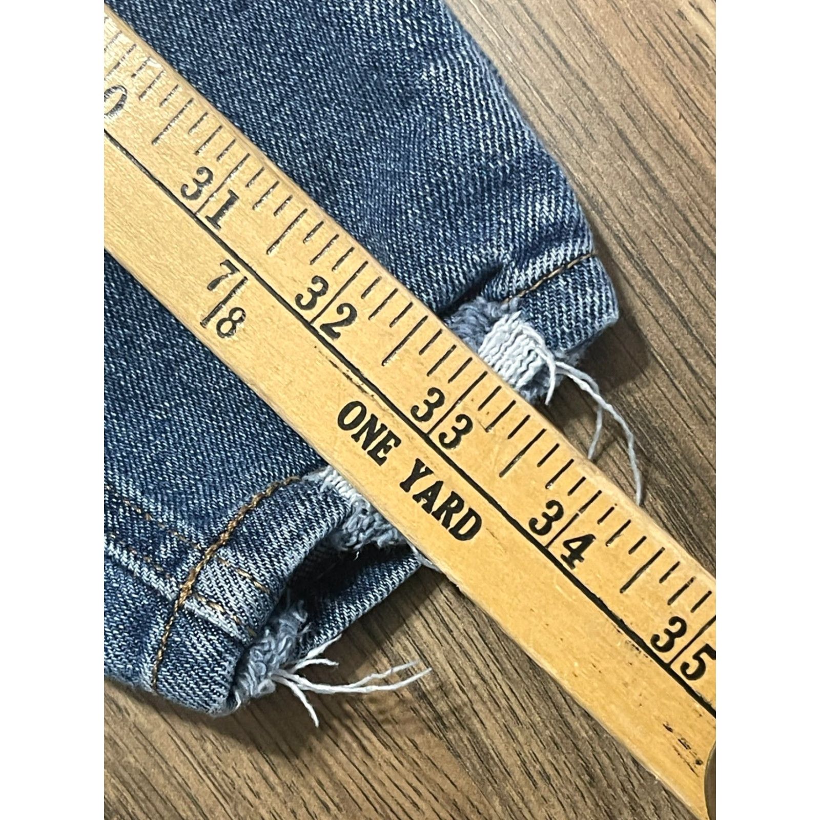 Vintage No Boundaries Jeans Women's 7 Blue Denim High Rise Skinny Distressed Jeans Womens Size 7 Blue Denim Distressed (Note: ensure 200 chars max) Size 28" / US 6 / IT 42 - 7 Thumbnail