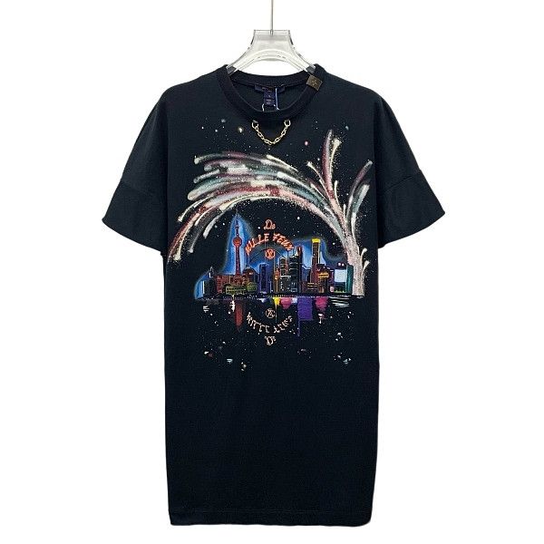 Louis Vuitton Louis Vuitton Shanghai City Print Mini Dress Size S Size S / US 4 / IT 40 - 1 Thumbnail