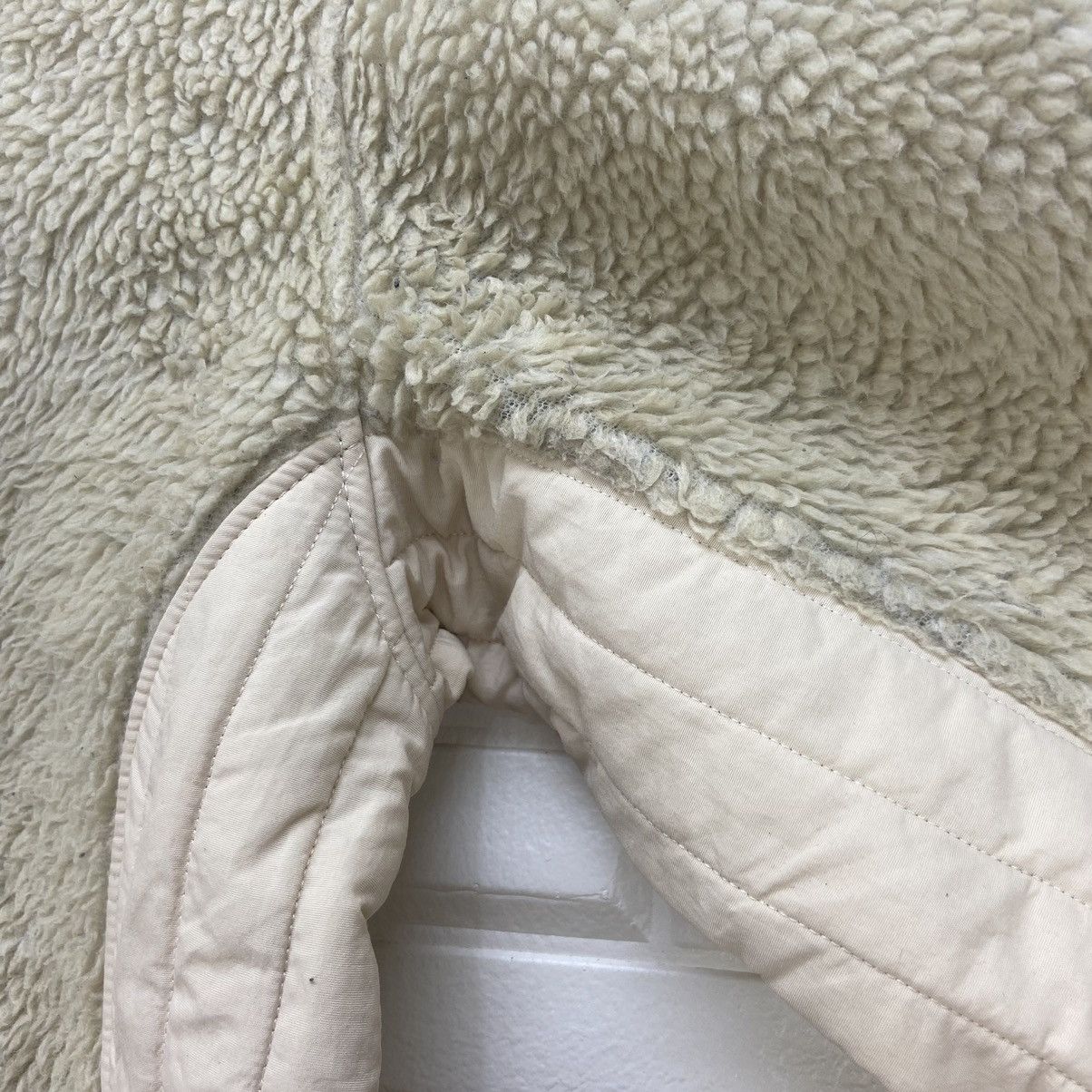 Patagonia Vintage Patagonia Synchilla Fleece Sherpa Deep Pile Jacket Size M / US 6-8 / IT 42-44 - 18 Thumbnail