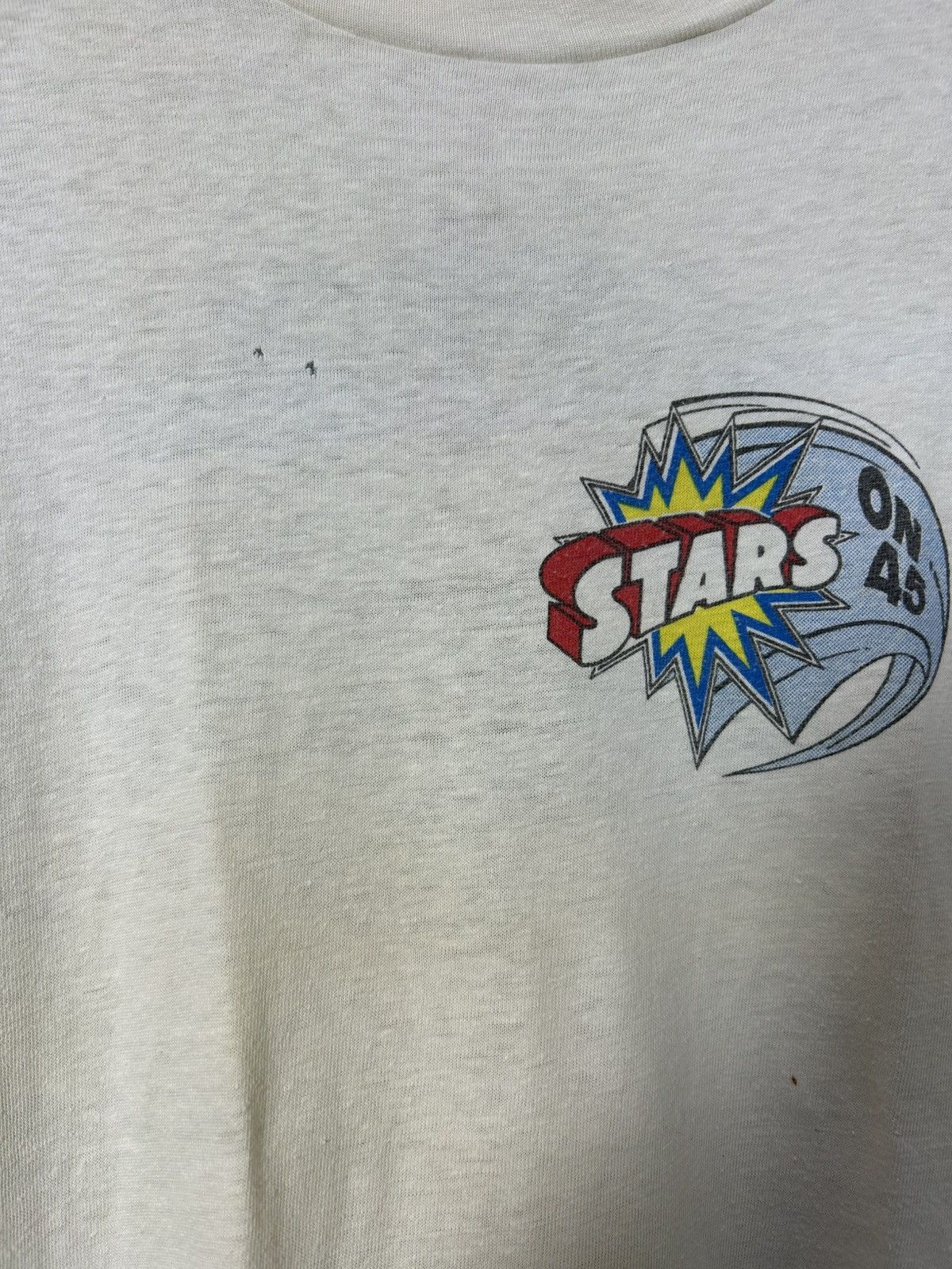 Vintage Vintage Stars On 45 80s Hanes DJ Remix Size US M / EU 48-50 / 2 - 4 Thumbnail