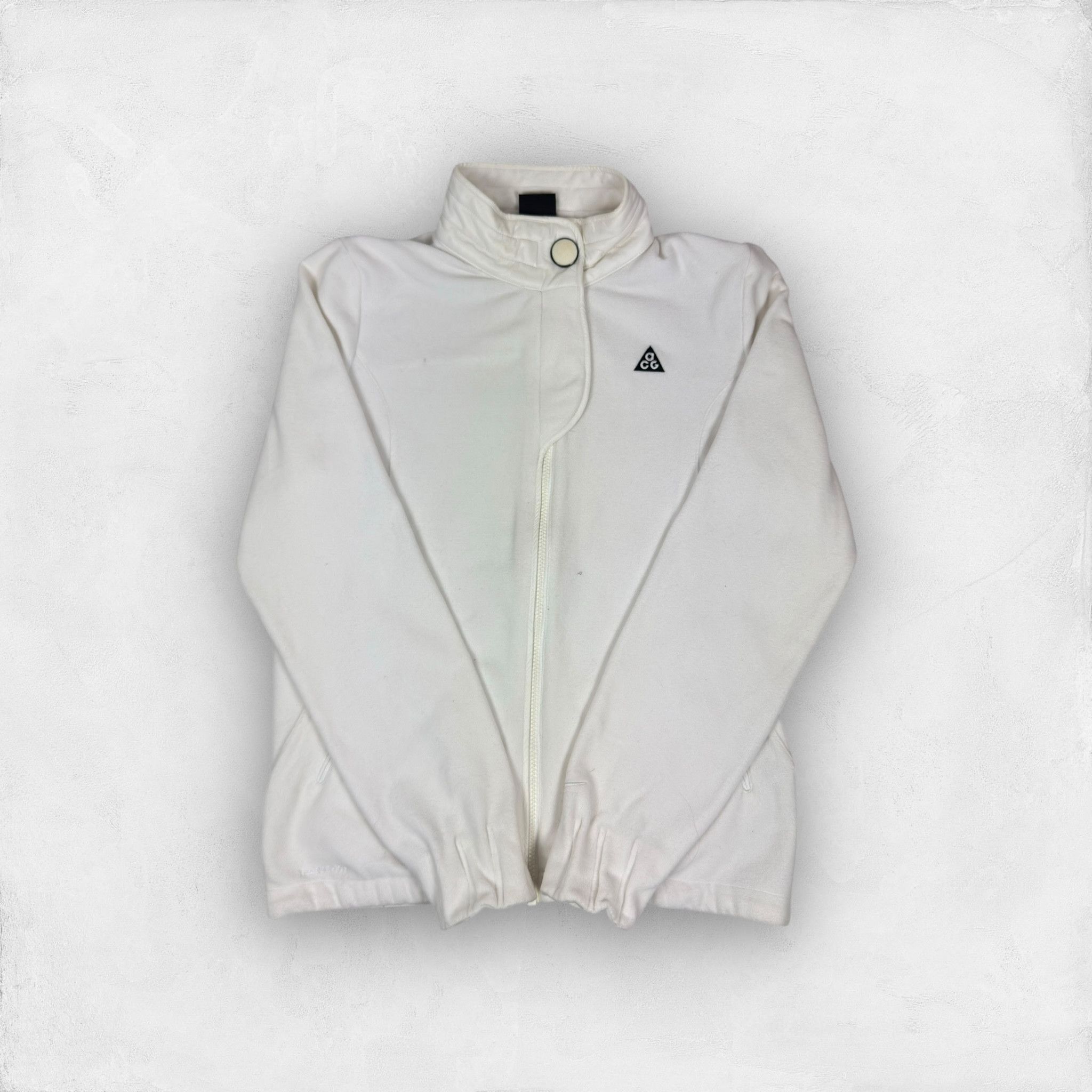 Nike × Nike ACG Nike ACG Women’s White Therma Fit Full Zip Fleece Jacket M Size M / US 6-8 / IT 42-44 - 1 Thumbnail