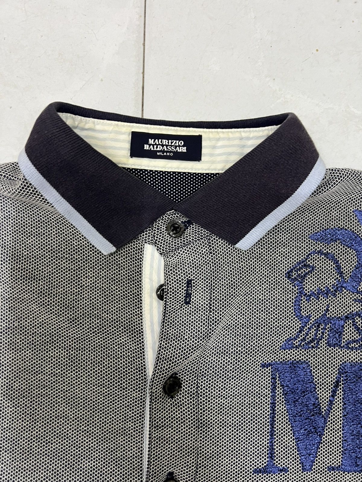 Maurizio Baldassari Maurizio Baldassari MB button up shirt polo 27 Size US S / EU 44-46 / 1 - 2 Thumbnail