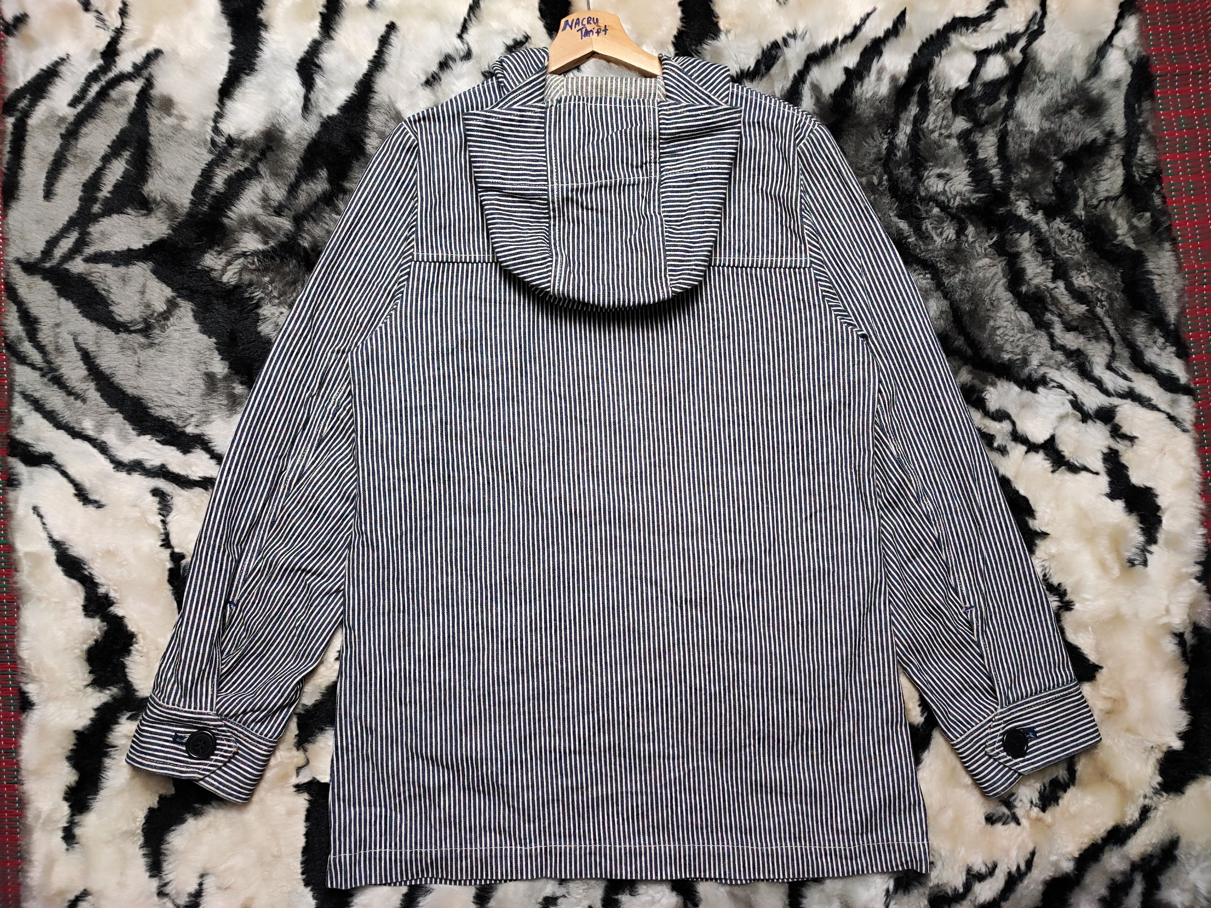 If Six Was Nine Super Hakka Herringbone Denim Stripe Wabash Size US L / EU 52-54 / 3 - 9 Thumbnail