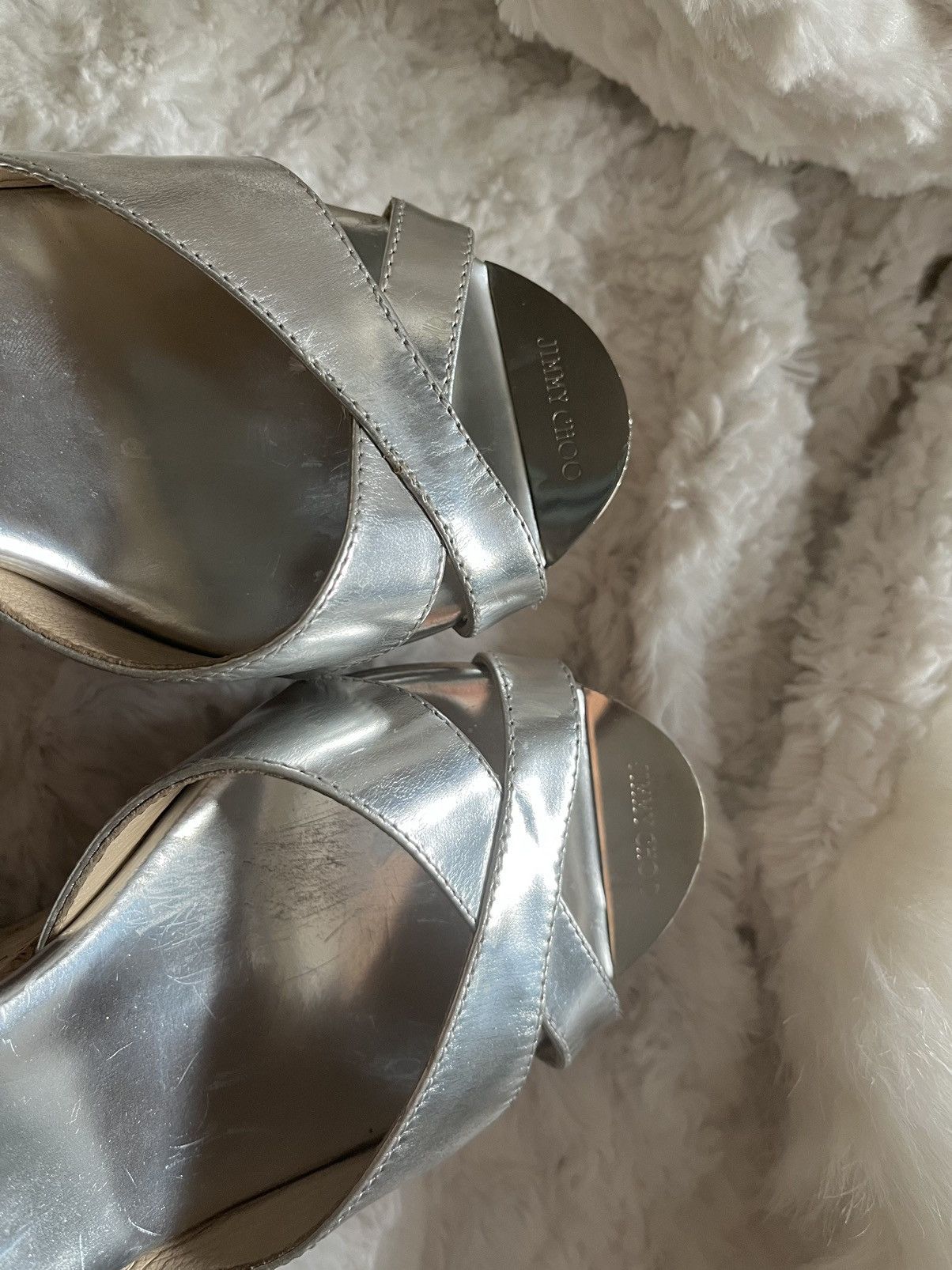 Jimmy Choo Jimmy Choo platform sandals Size US 6 / IT 36 - 4 Thumbnail
