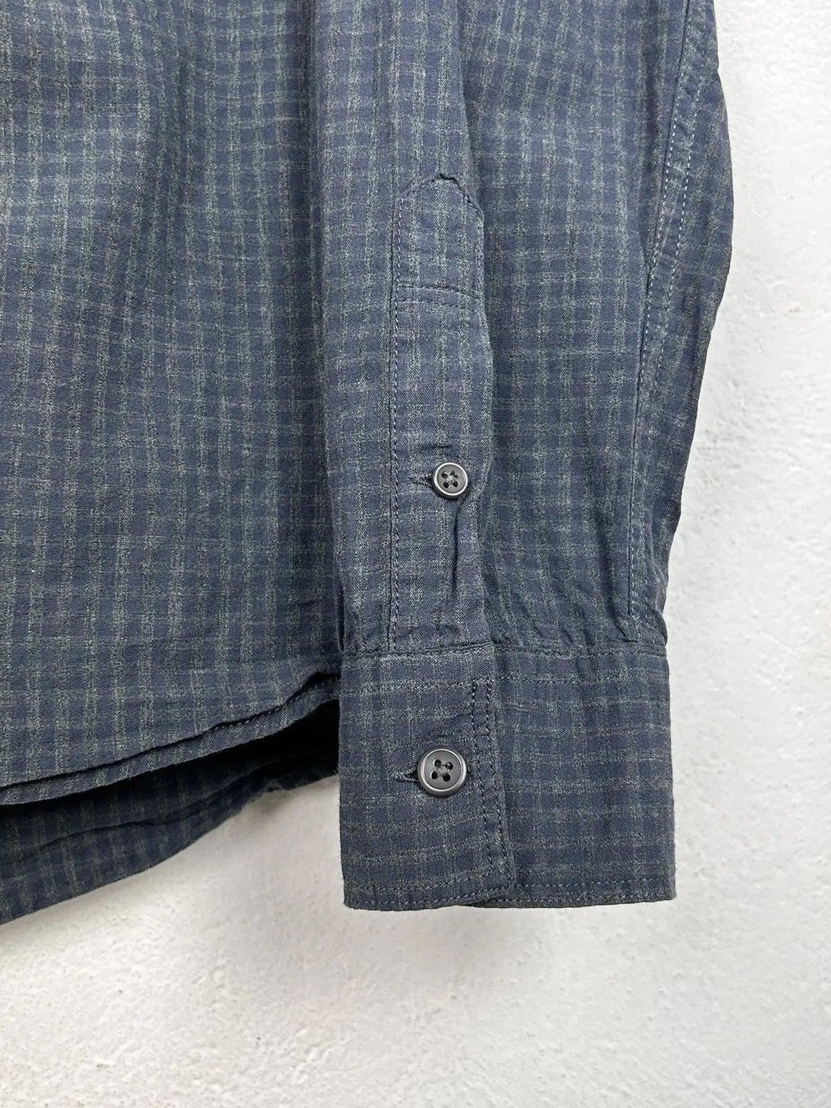 Allsaints Allsaints Quarry Allover Checkered Long Sleeve Shirt Size US M / EU 48-50 / 2 - 5 Thumbnail