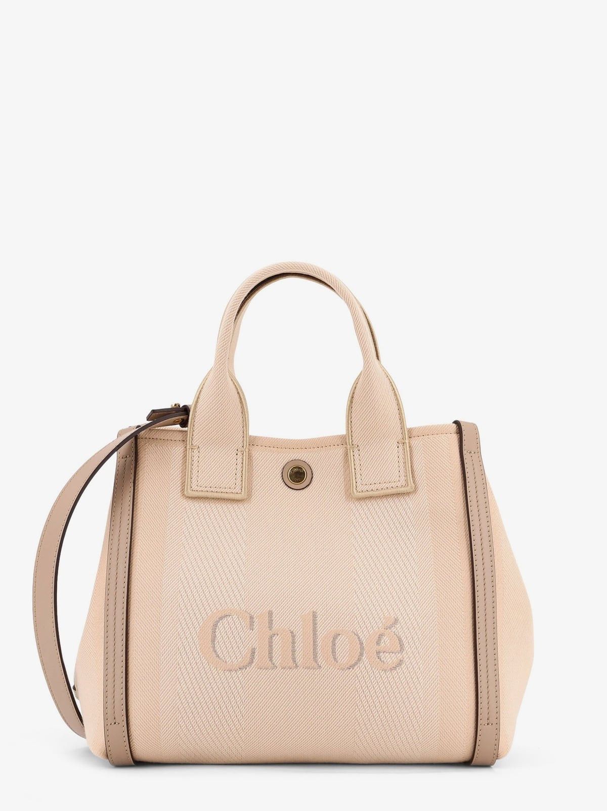 Chloe CHLOE' Chloé Carry canvas crossbody bag Size ONE SIZE - 1 Thumbnail