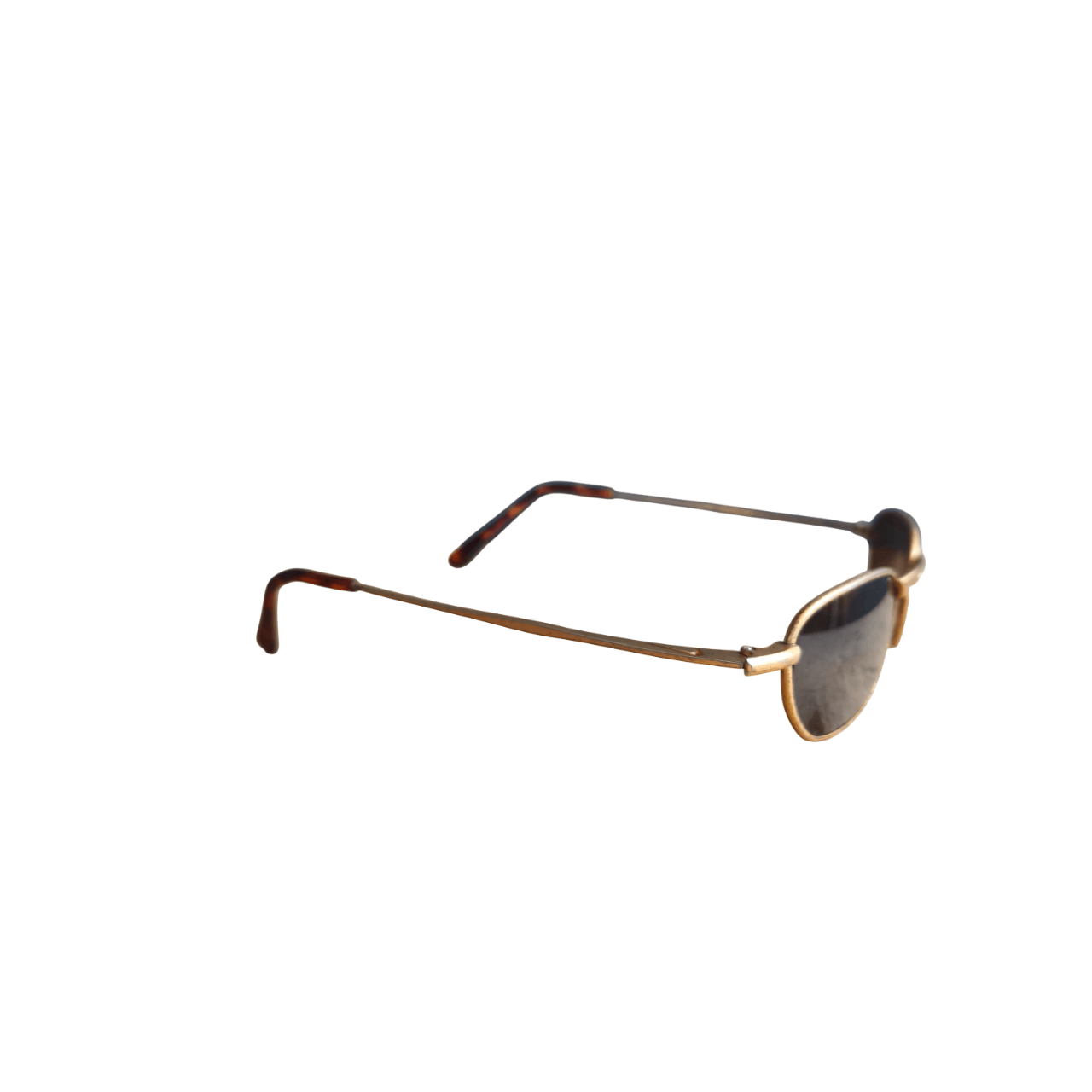Nike Vintage Nike Gold Sunglasses Size ONE SIZE - 2 Thumbnail