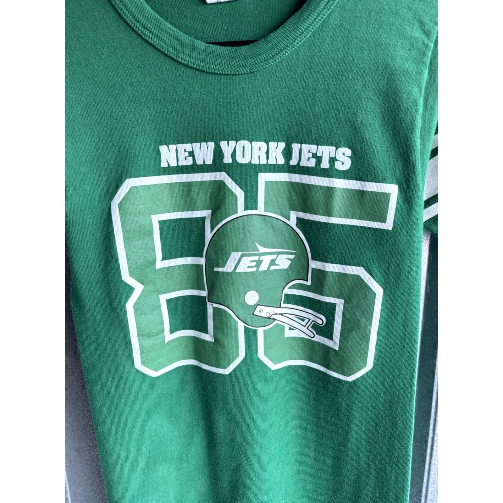 Champion VINTAGE Champion New York Jets Jersey Tee size S green 80s Mens Size US S / EU 44-46 / 1 - 3 Thumbnail