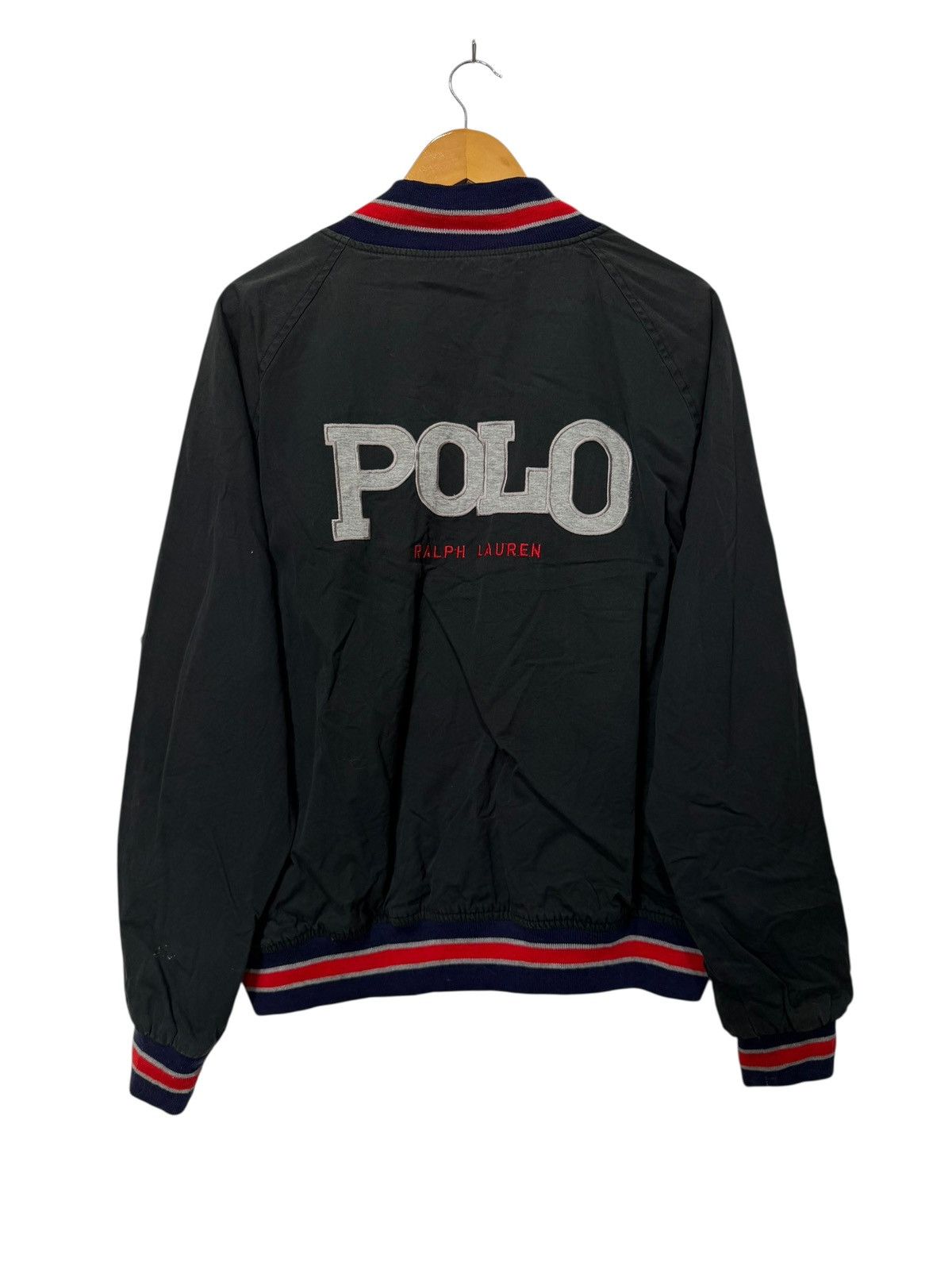 Polo Ralph Lauren Vintage Polo Ralph Lauren Sport bomber jacket Size US L / EU 52-54 / 3 - 3 Thumbnail