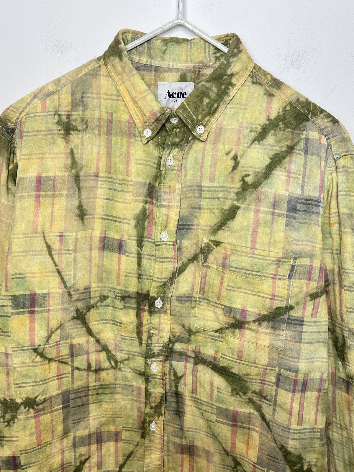 Acne Studios acne spiral vintage travis flannel shirt y2k shirt Size US M / EU 48-50 / 2 - 5 Thumbnail
