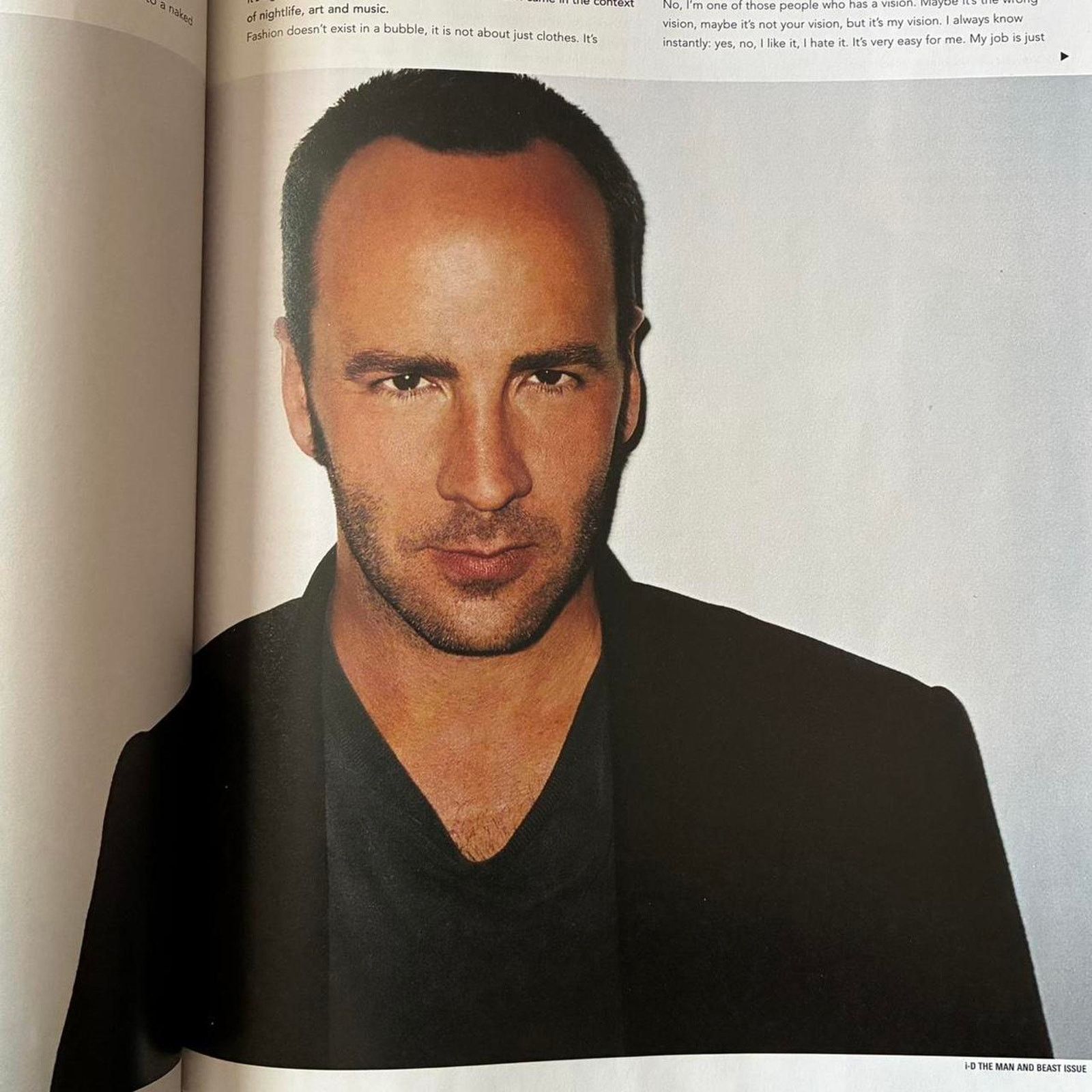 Japanese Brand × Tom Ford × Vintage Tom Ford I-D magazine THE MAN & BEAST terry richardson Size ONE SIZE - 3 Thumbnail