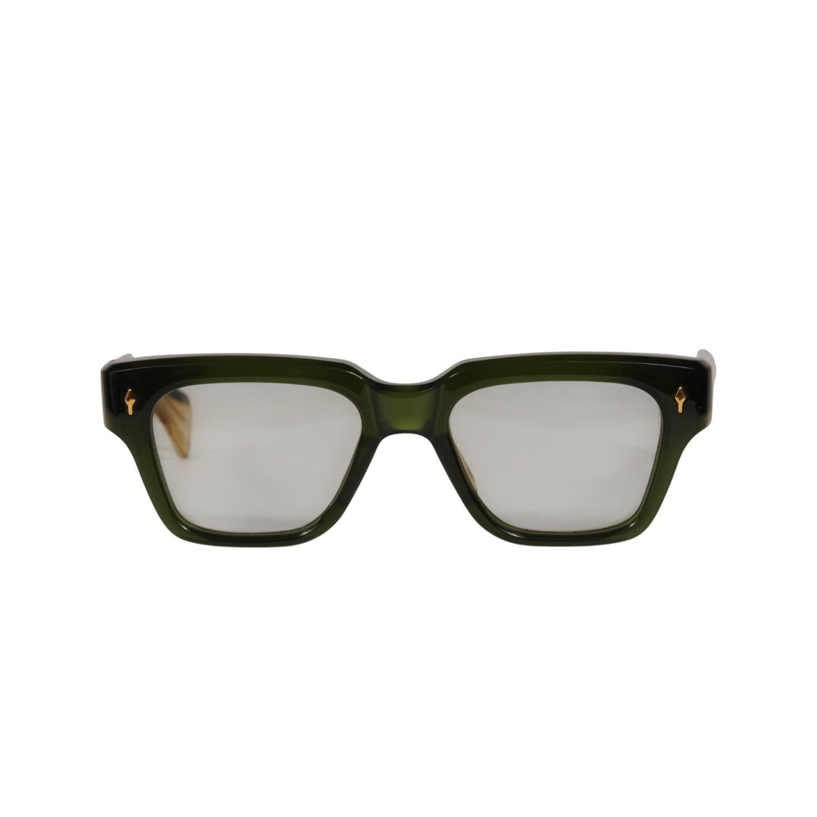 Jacques Marie Mage Fellini Sunglasses Emerald Green Gold JMM Size ONE SIZE - 7 Thumbnail