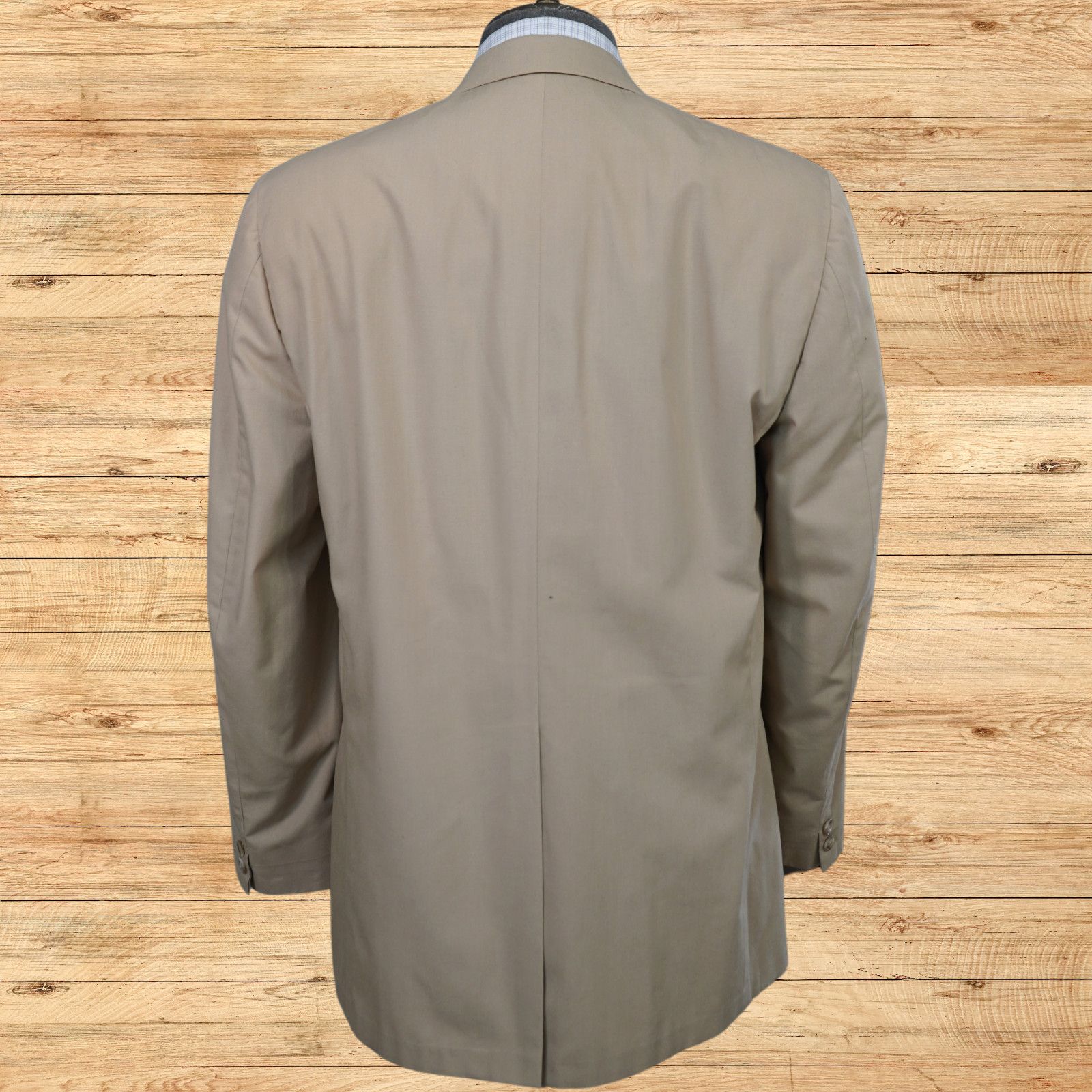 Brooks Brothers Vintage Brooks Brothers 60's Sport Coat Mens 42R Tan Size 42R - 4 Thumbnail