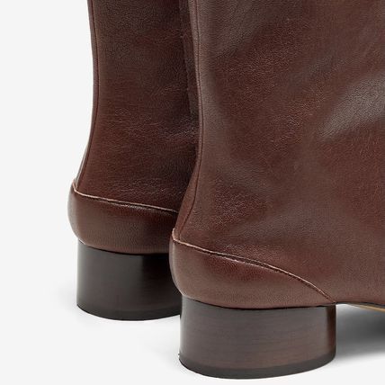Maison Margiela o1s22i1n0724 Leather Tabi Ankle Boots in Brown Size US 10 / IT 40 - 5 Thumbnail