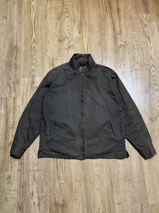 Camoshita Camoshita United Arrows Waxed Blouson Jacket Harrington